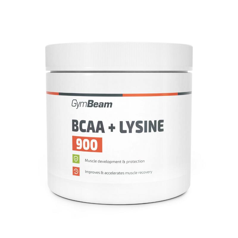 BCAA + Lizyna 900 GymBeam 300 tabletek