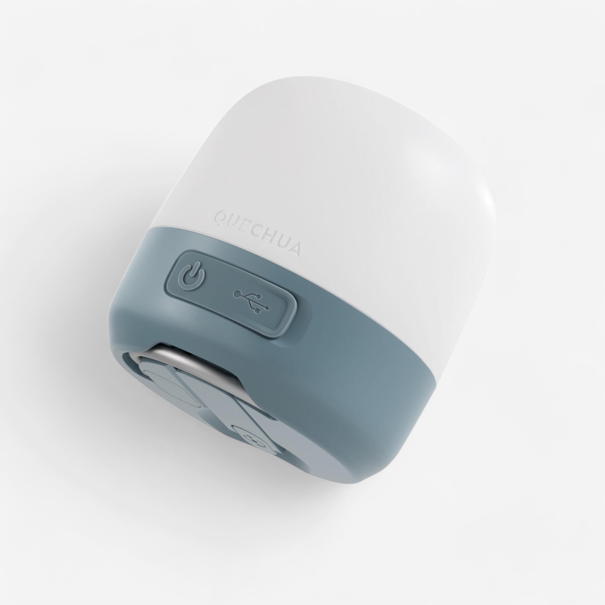 Lampka kempingowa ładowana Quechua BL60 Dynamo - 60 lumenów