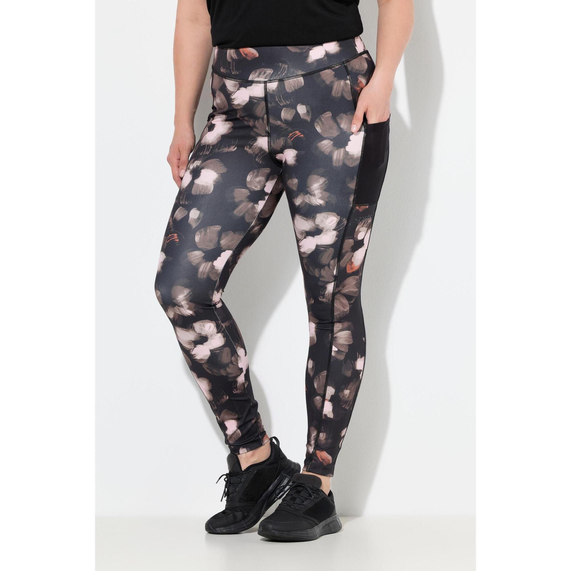 Damskie Legginsy sportowe szybkoschnące kieszenie z recyklingu