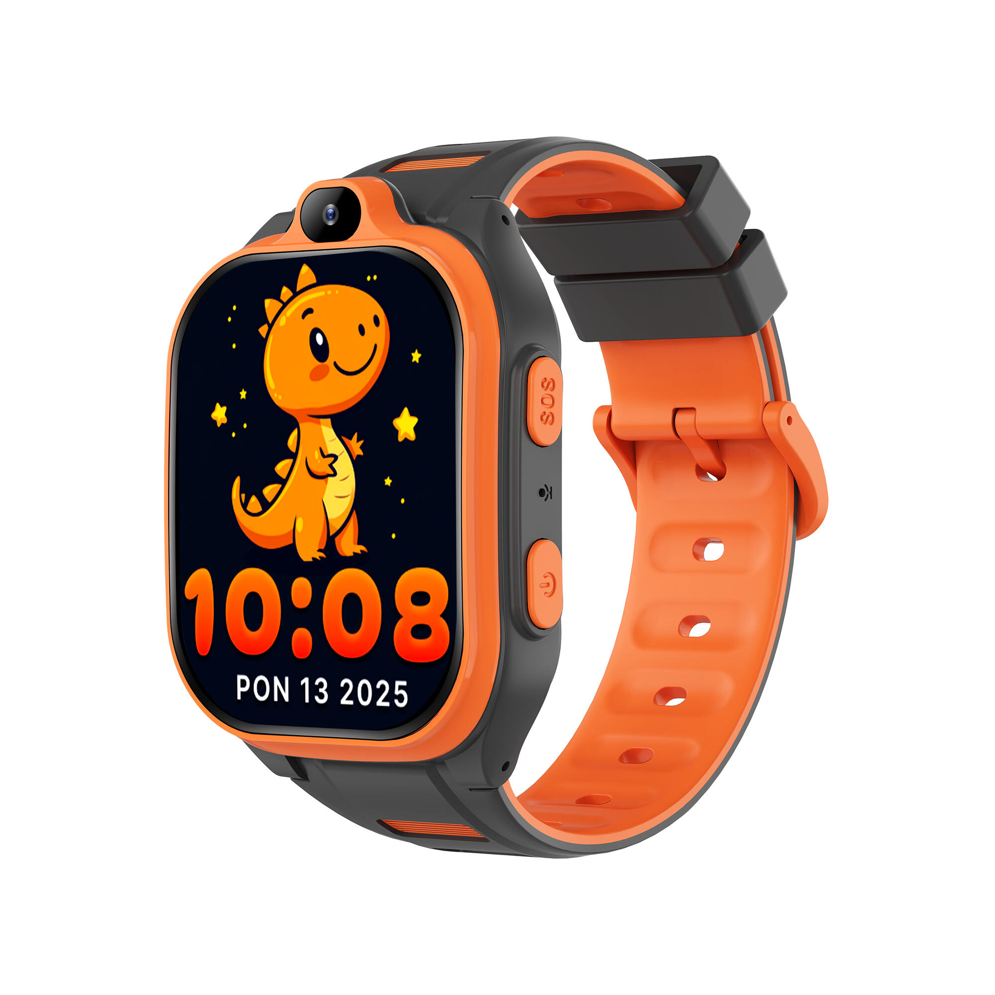 Smartwatch Forever GPS WiFi 4G Kids Boost KW-530 Orange AI nanoSIM VideoCall