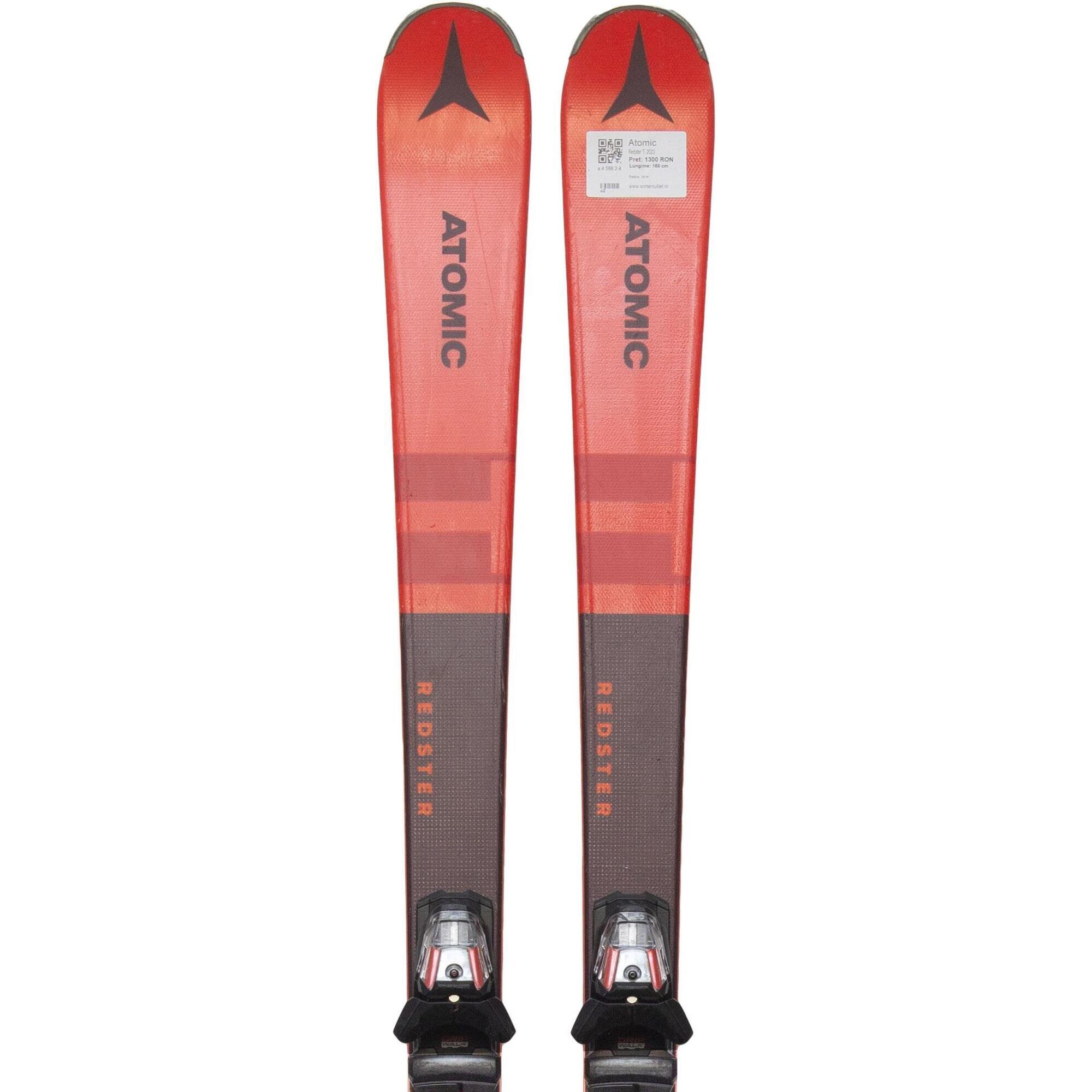 Second Life- Narty ATOMIC Redster Ti 2023, 154 cm- Stan bardzo dobry