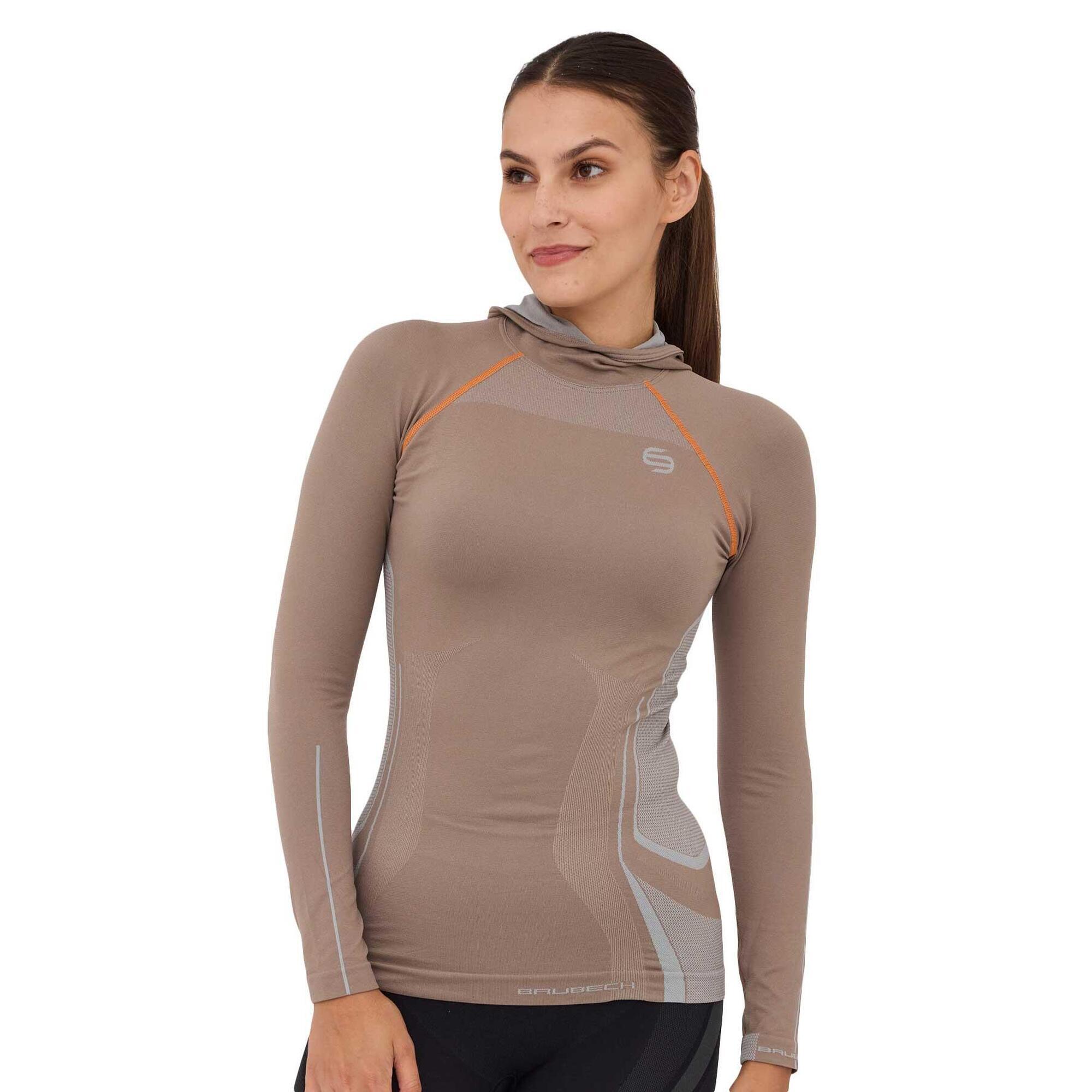 Bluza damska z kapturem Brubeck FITNESS