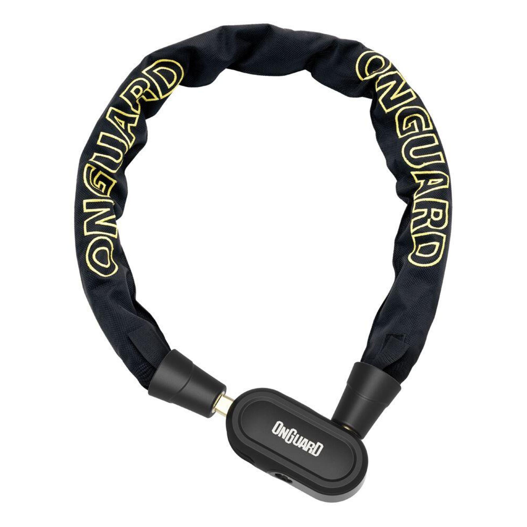 Zapięcie Rowerowe Onguard Fastlock 8284 Łańcuch 90Cm*7.5Mm - 5 X Klucze Z Kodem