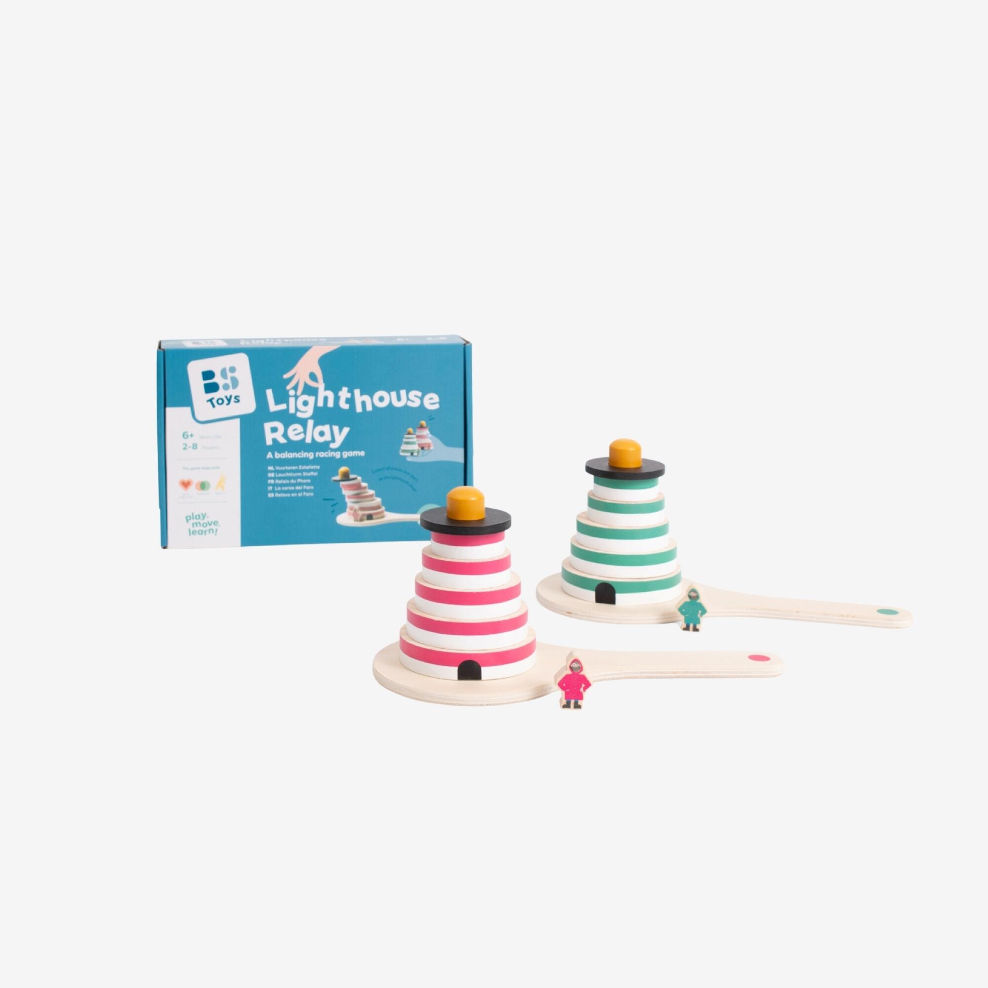Sztafeta z latarnią morską - gra zręcznościowa dla dzieci