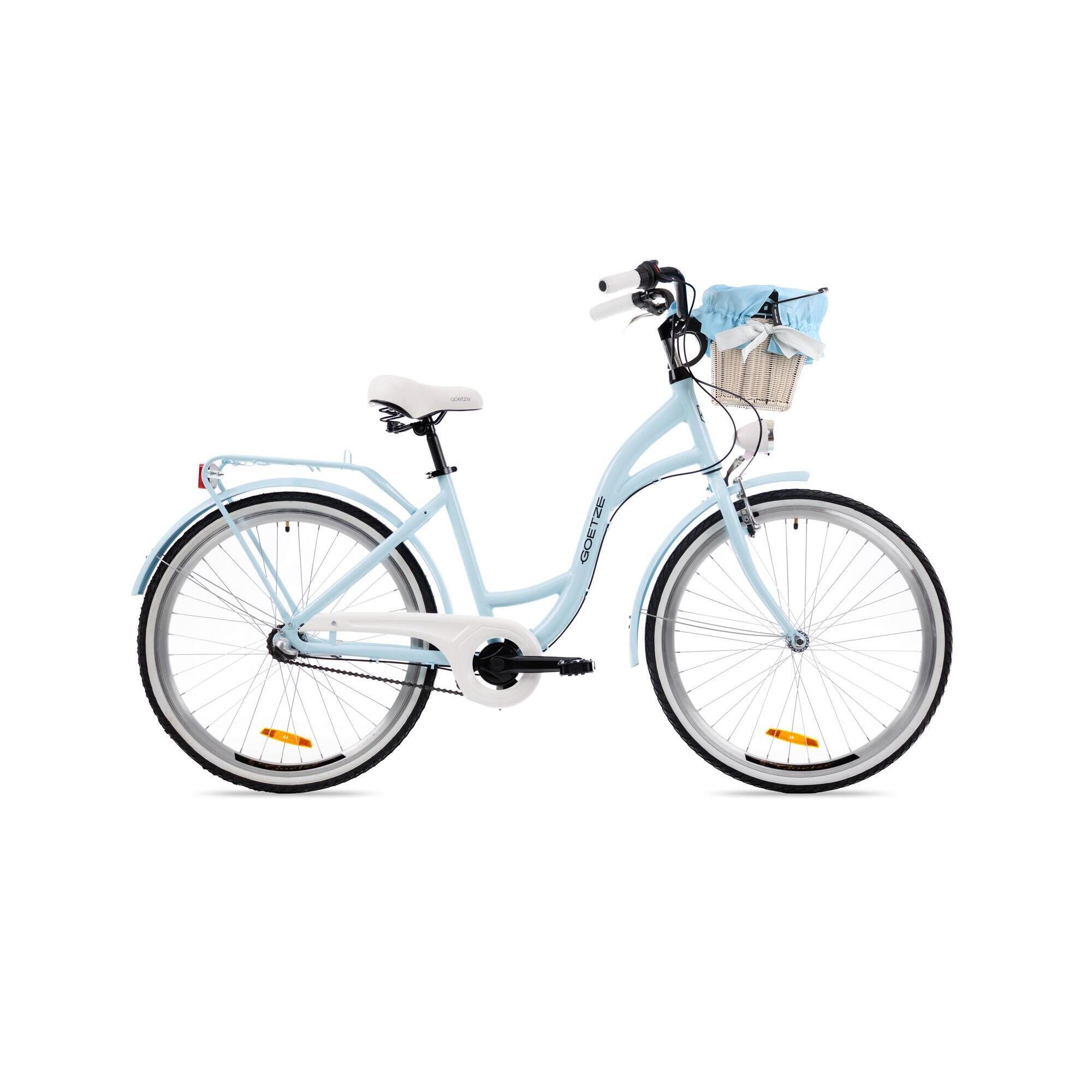 Rower miejski damski GOETZE Style 26" Alu 3B kosz
