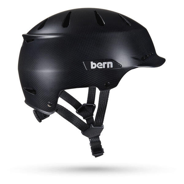 Kask rowerowy miejski z węgla Bern Hendrix DVRT