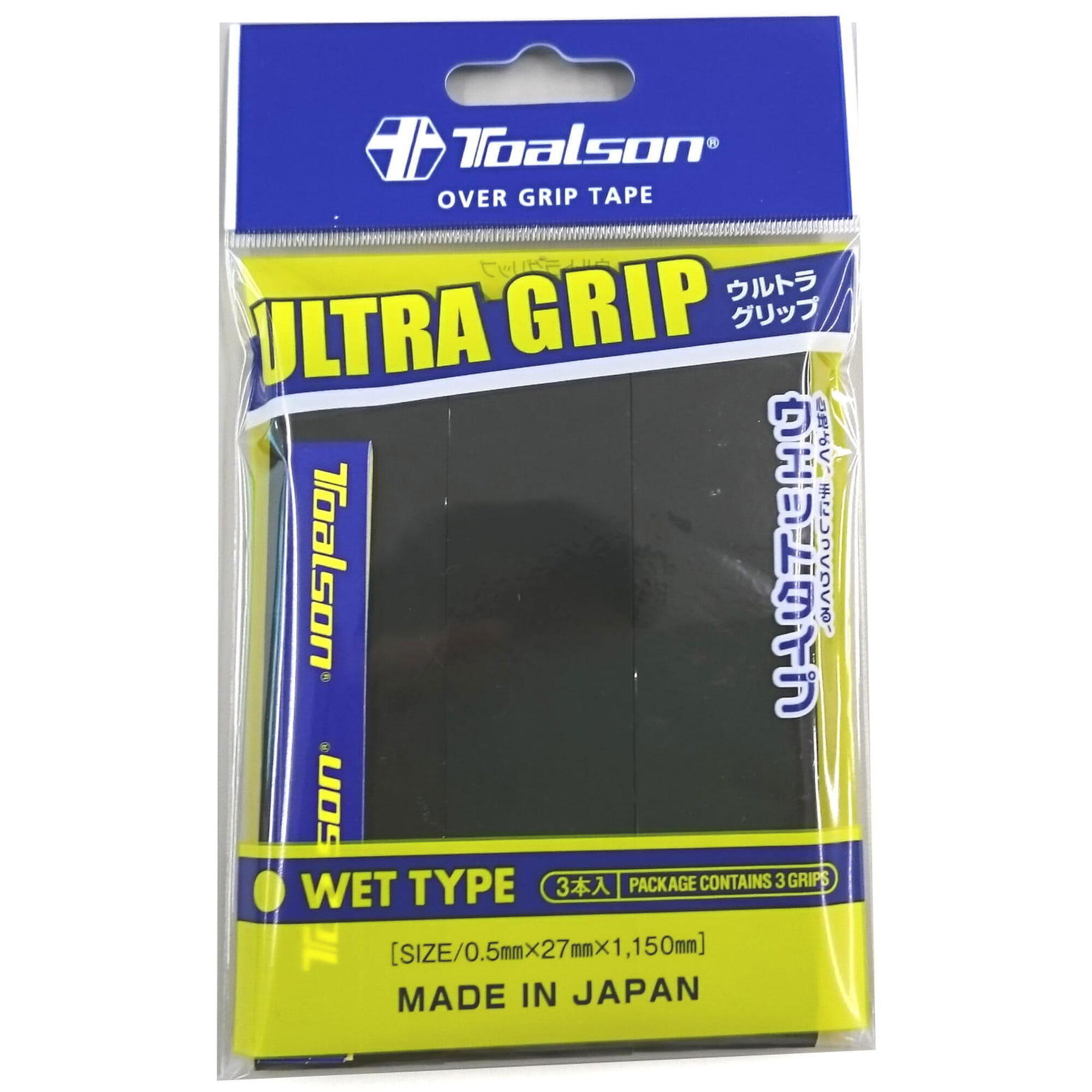 Owijka Toalson ULTRAGRIP x 3 czarna