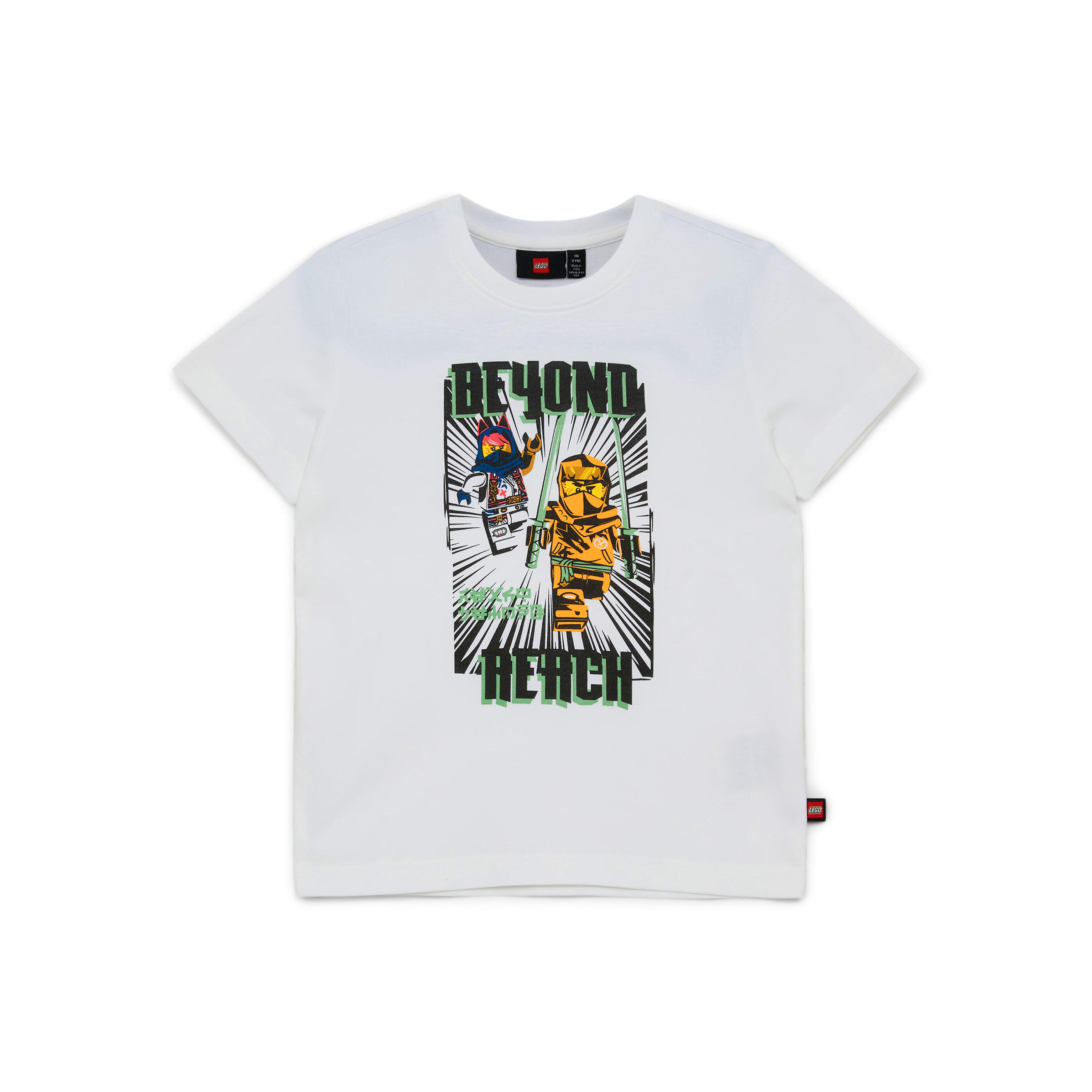 Koszulka Dziecięca LEGO NINJAGO Tano 212 Biała