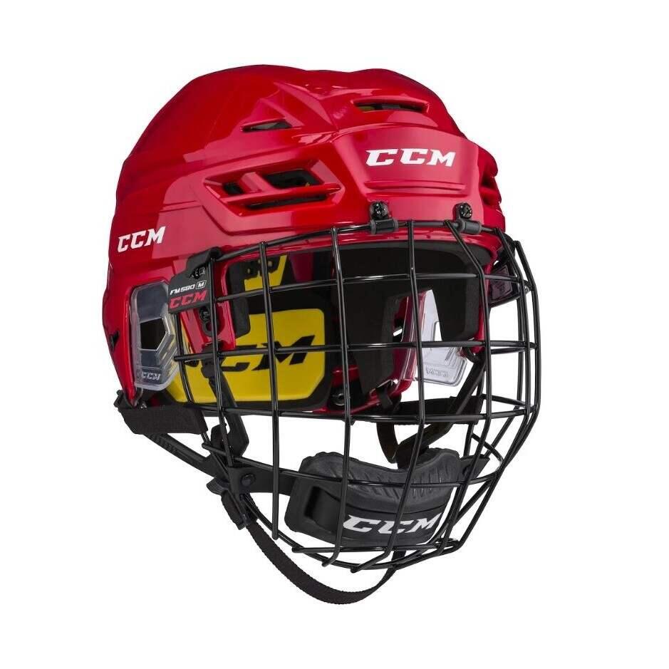 Kask hokejowy z kratą CCM Tacks 210 Combo Senior