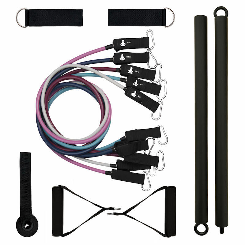 Smart zestaw do ćwiczeń z gumami oporowym FITPADDY