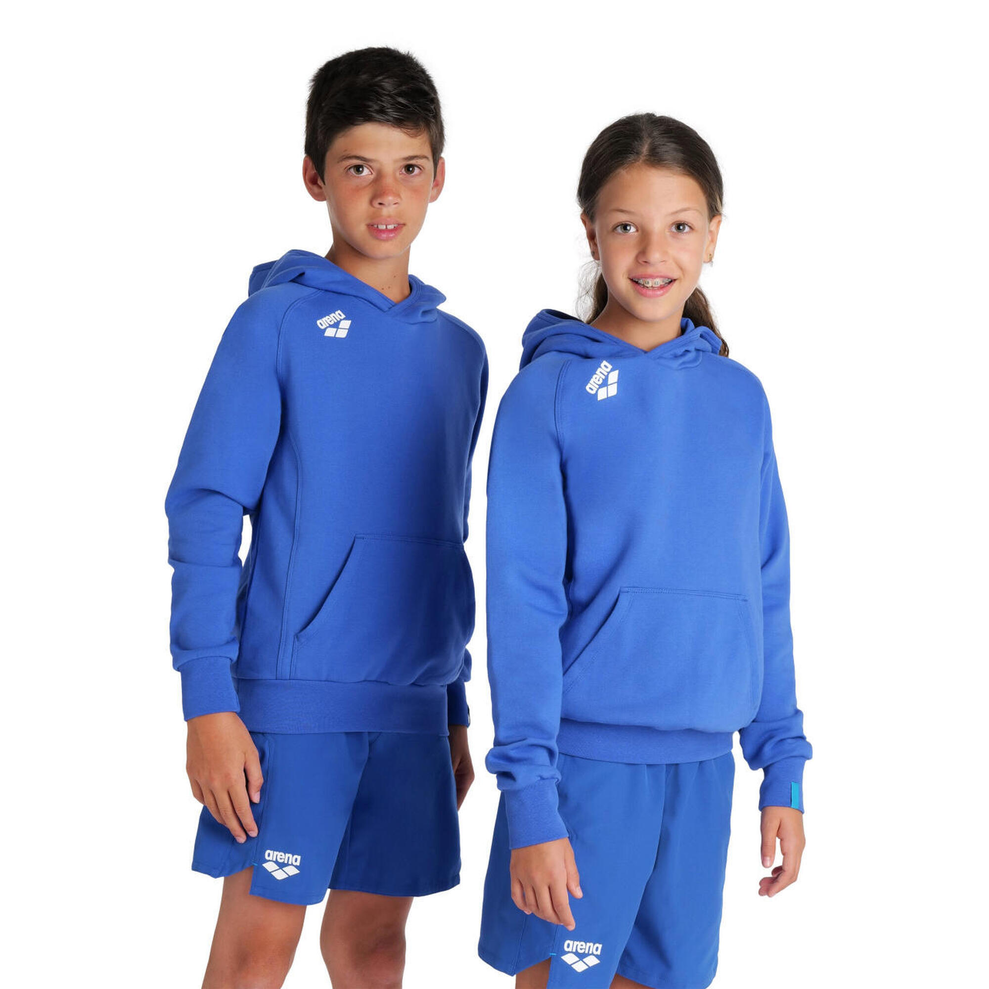Bluza dziecięca Arena Junior Team Hooded Sweat Panel z kapturem
