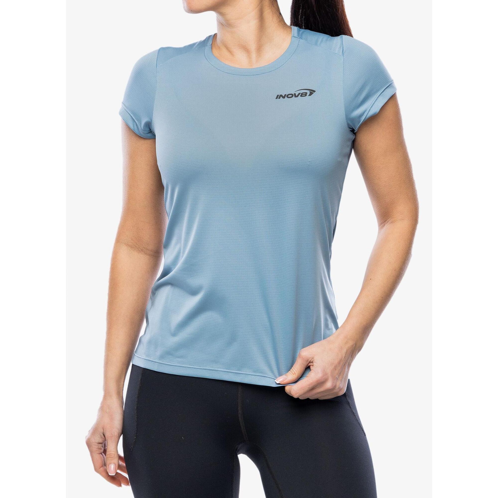 Koszulka do biegania damska Inov-8 Performance Short Sleeve