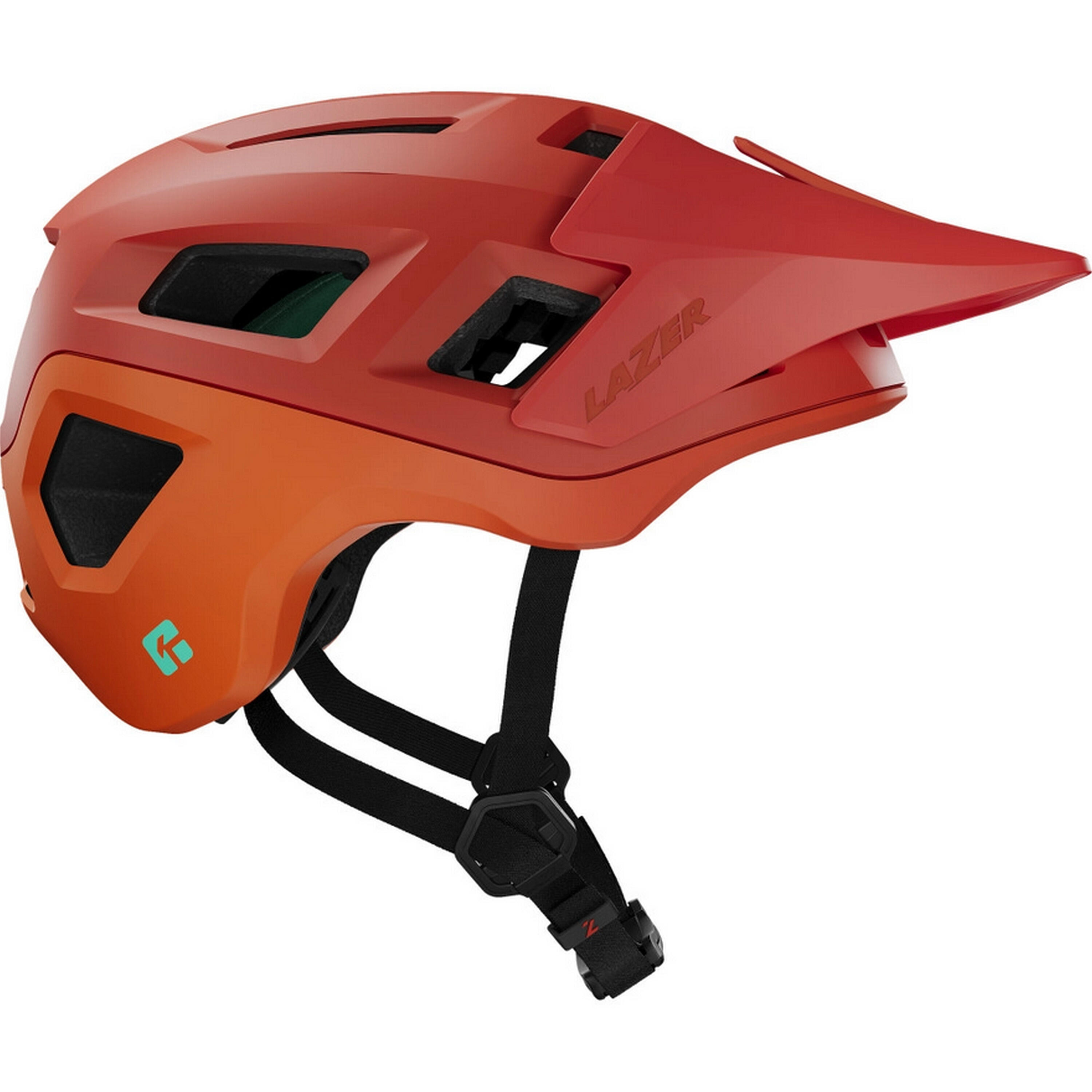 Kask MTB Coyote KinetiCore, pomarańczowy