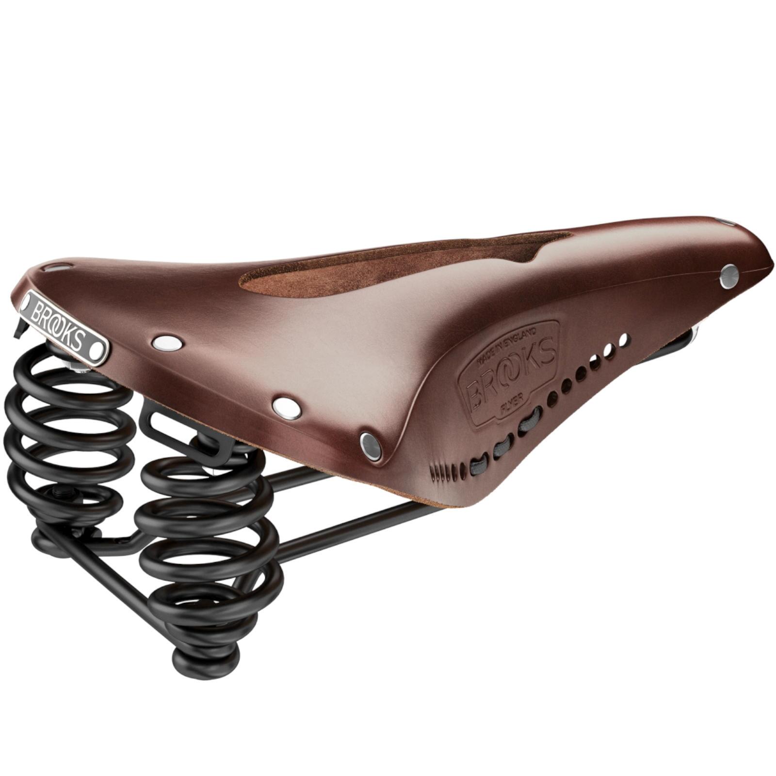 Siodełko Rowerowe Flyer Carved A. Brązowe