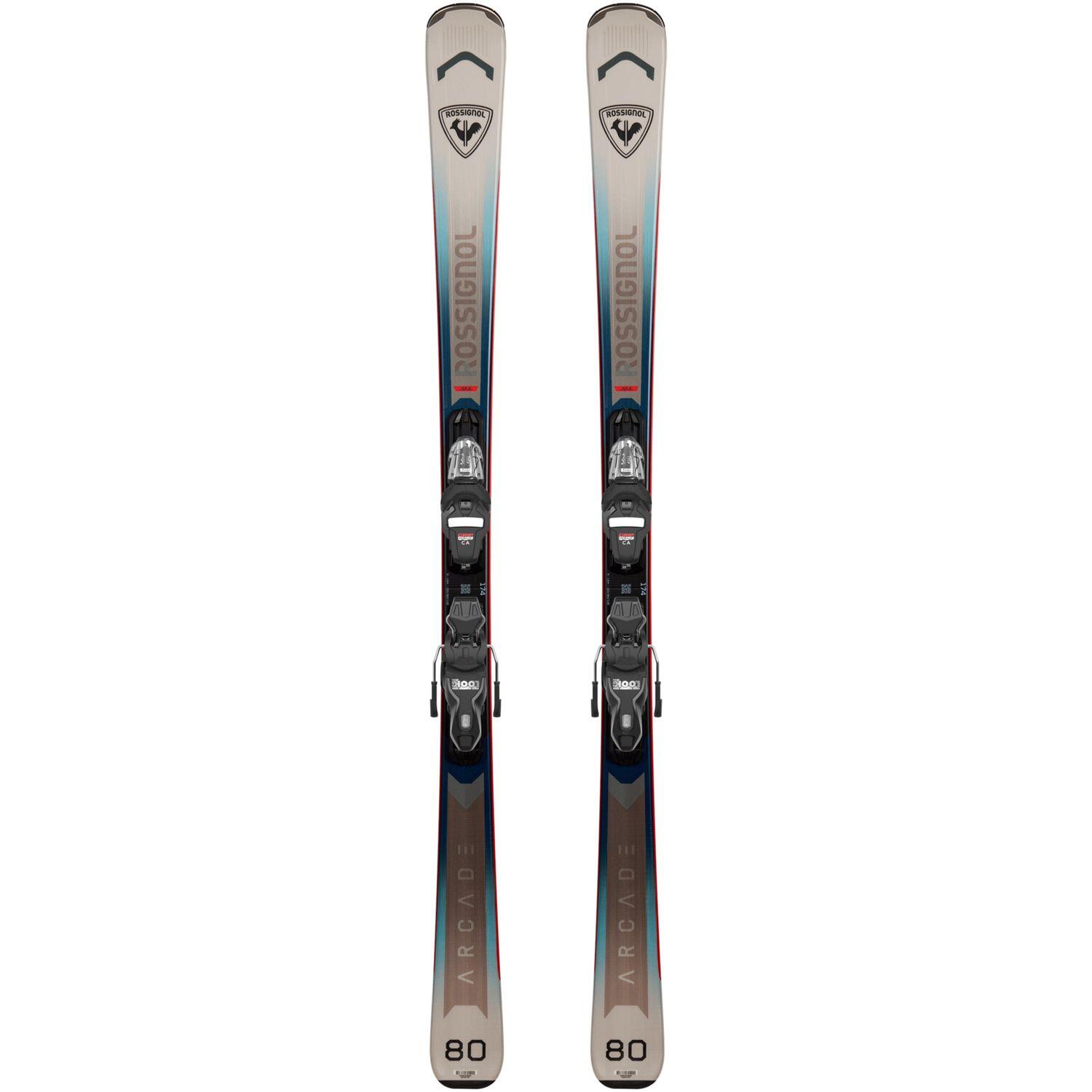 Sporty zimowe Allmountain Rossignol Arcade 80 + XP10 Narty All Mountain - 182...