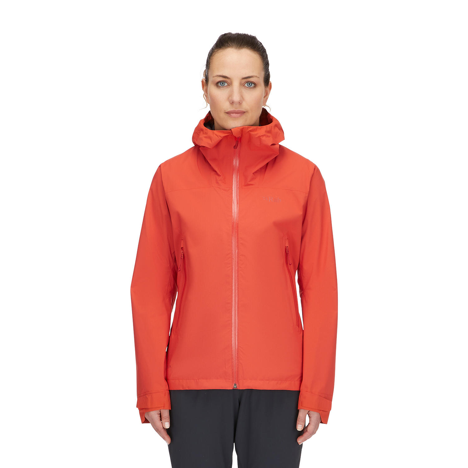 Kurtka przeciwdeszczowa damska Rab Women's Downpour Light Jacket z kapturem