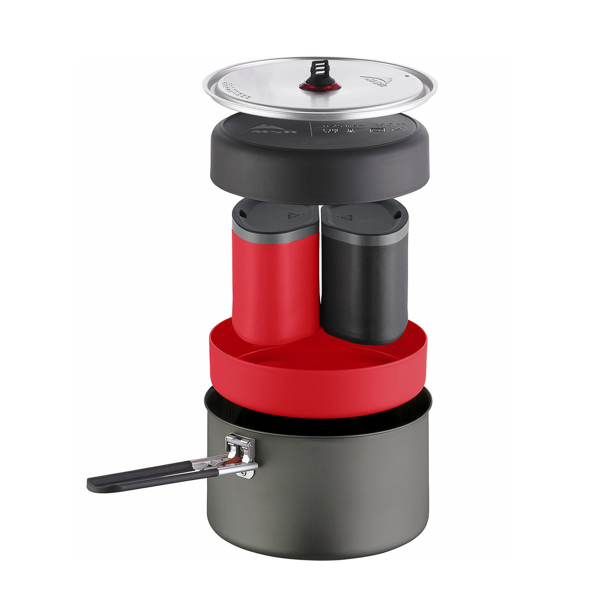 Zestaw naczyń turystycznych MSR Alpinist 2 Cook Set