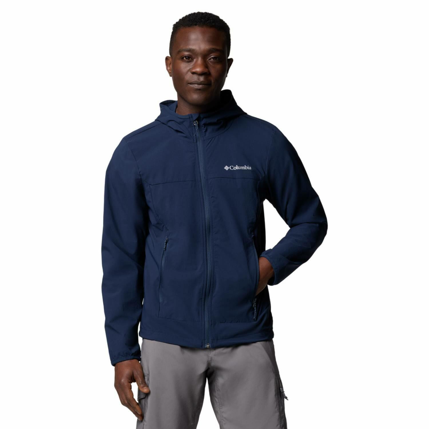 Kurtka softshellowa męska Columbia Heather Canyon II Hooded Jacket z kapturem