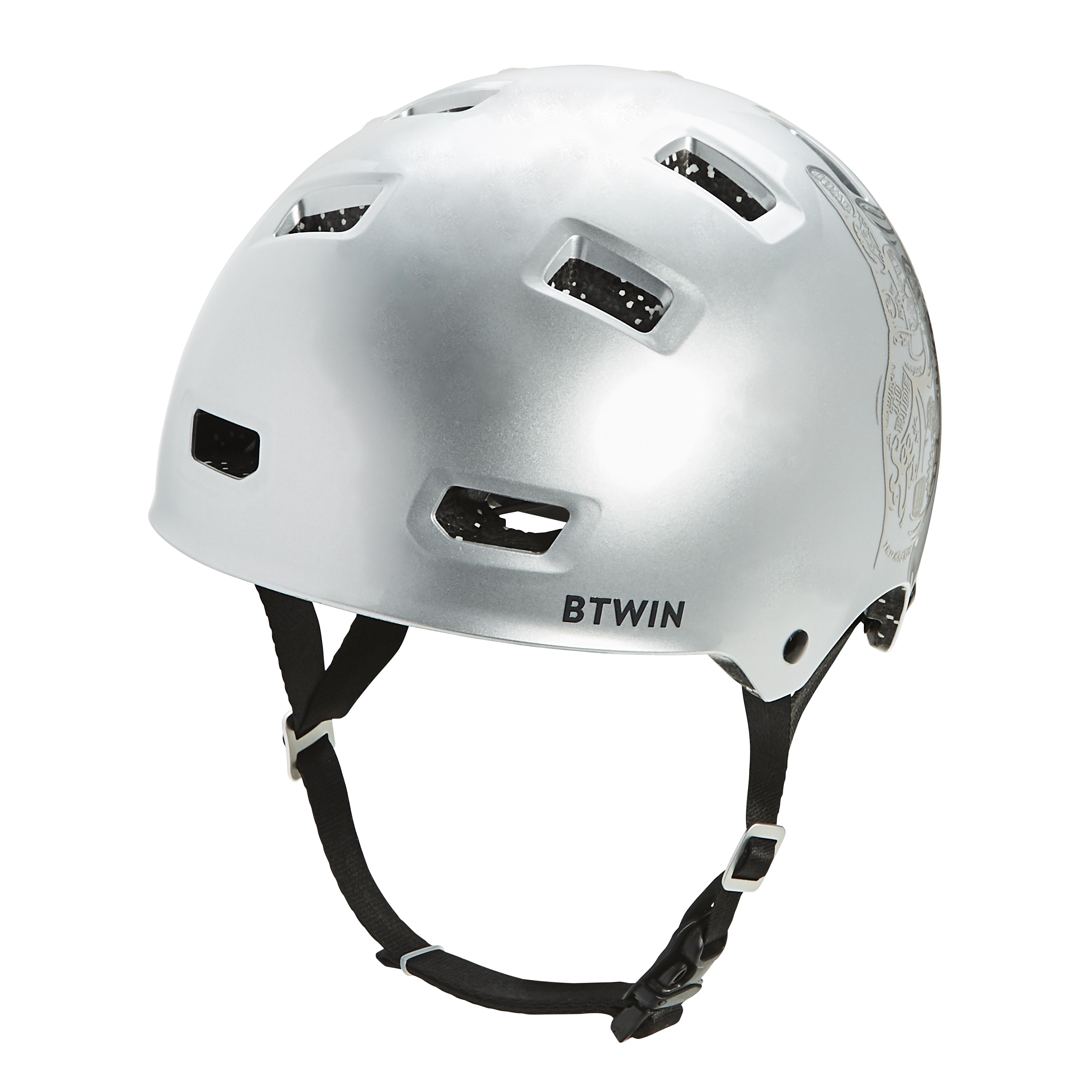 Kask rowerowy dla dzieci Btwin Orzeszek 900