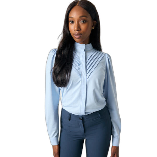 Damska koszula jeździecka z długim rękawem PS of Sweden Tindra Tuxedo