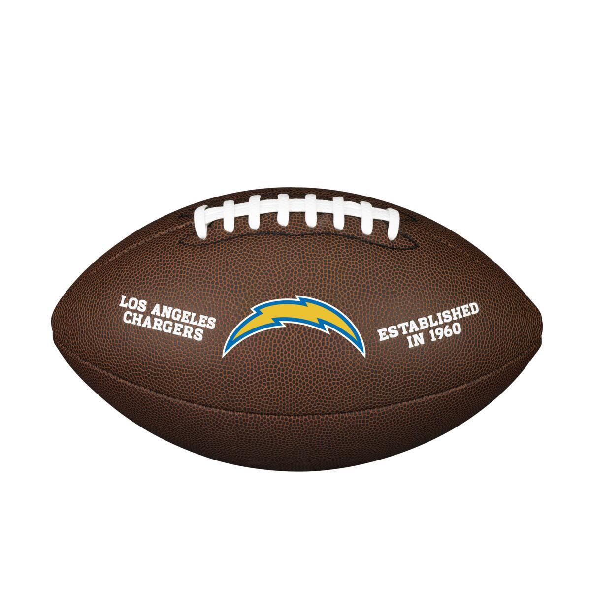 Piłka do futbolu amerykańskiego Wilson NFL Los Angeles Chargers Licensed
