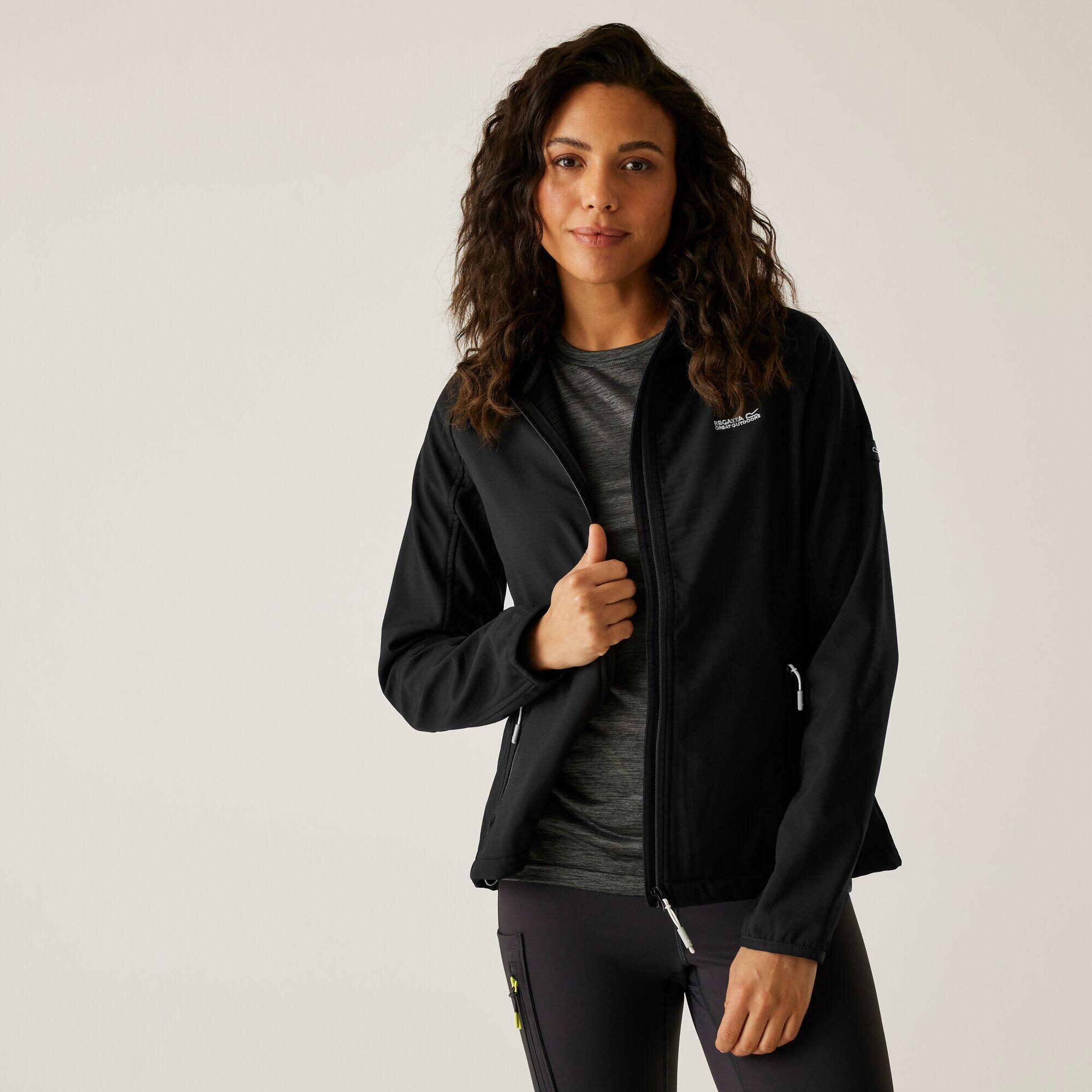 Softshell turystyczny damski Regatta Arec III z kapturem