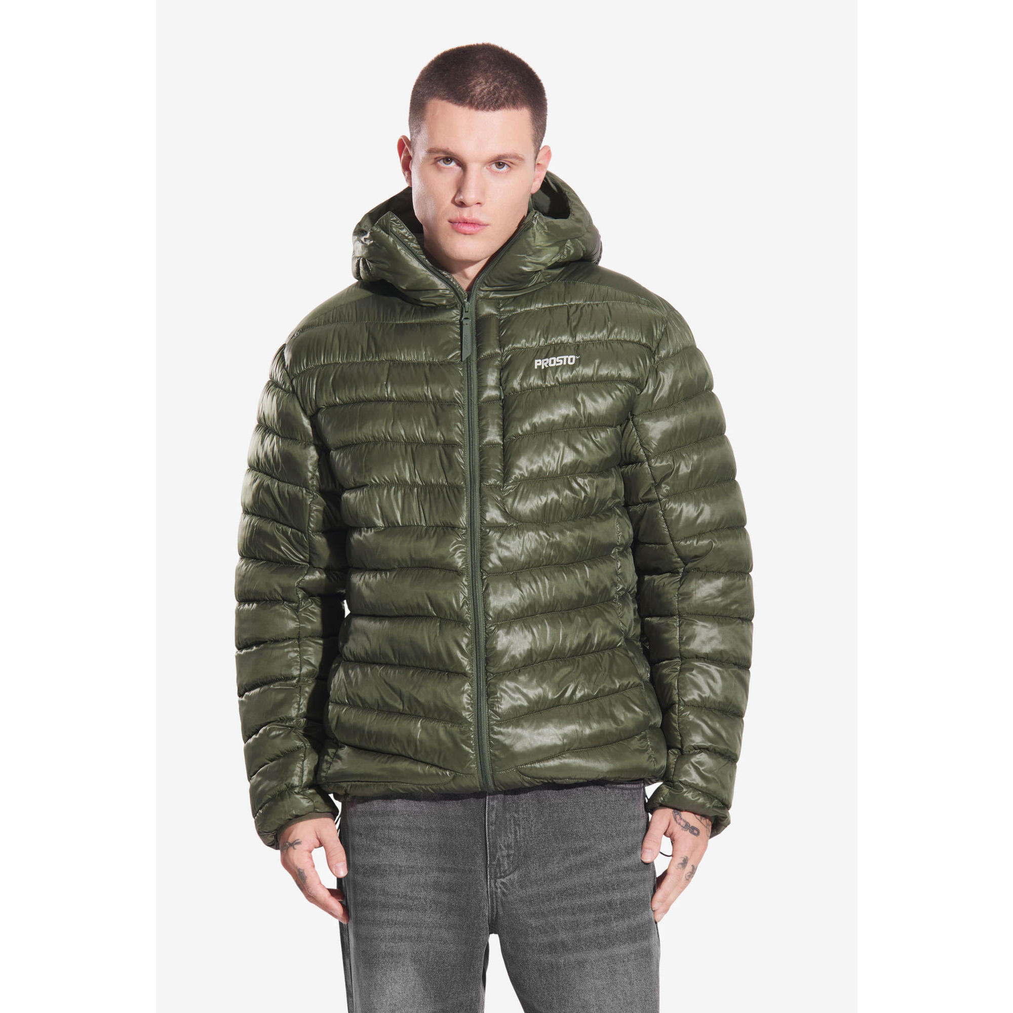 Kurtka turystyczna męska Prosto Synthetic