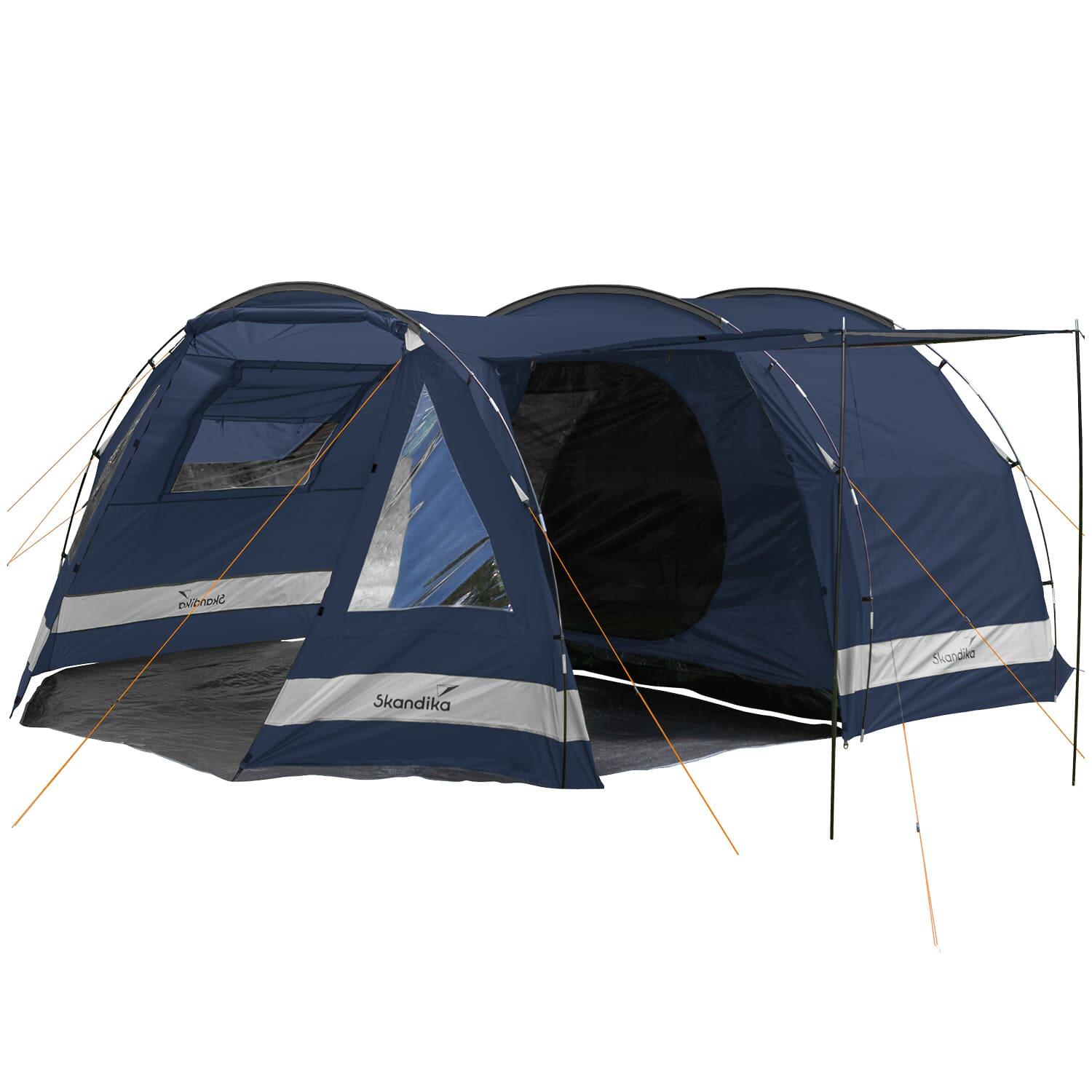 Namiot kempingowy tunelowy Kambo 4, 4-osobowy, zaciemniona sypialnia