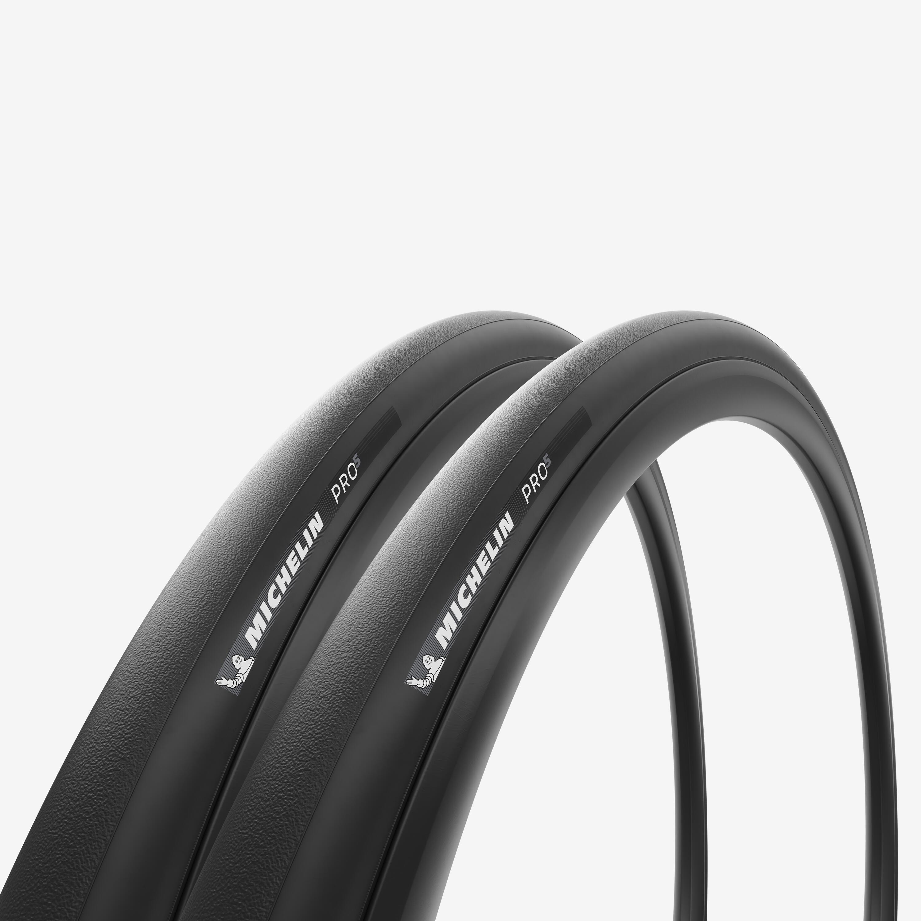 Zestaw 2 opon rowerowych szosowych Michelin Pro 5 700x25 miękkie stopki