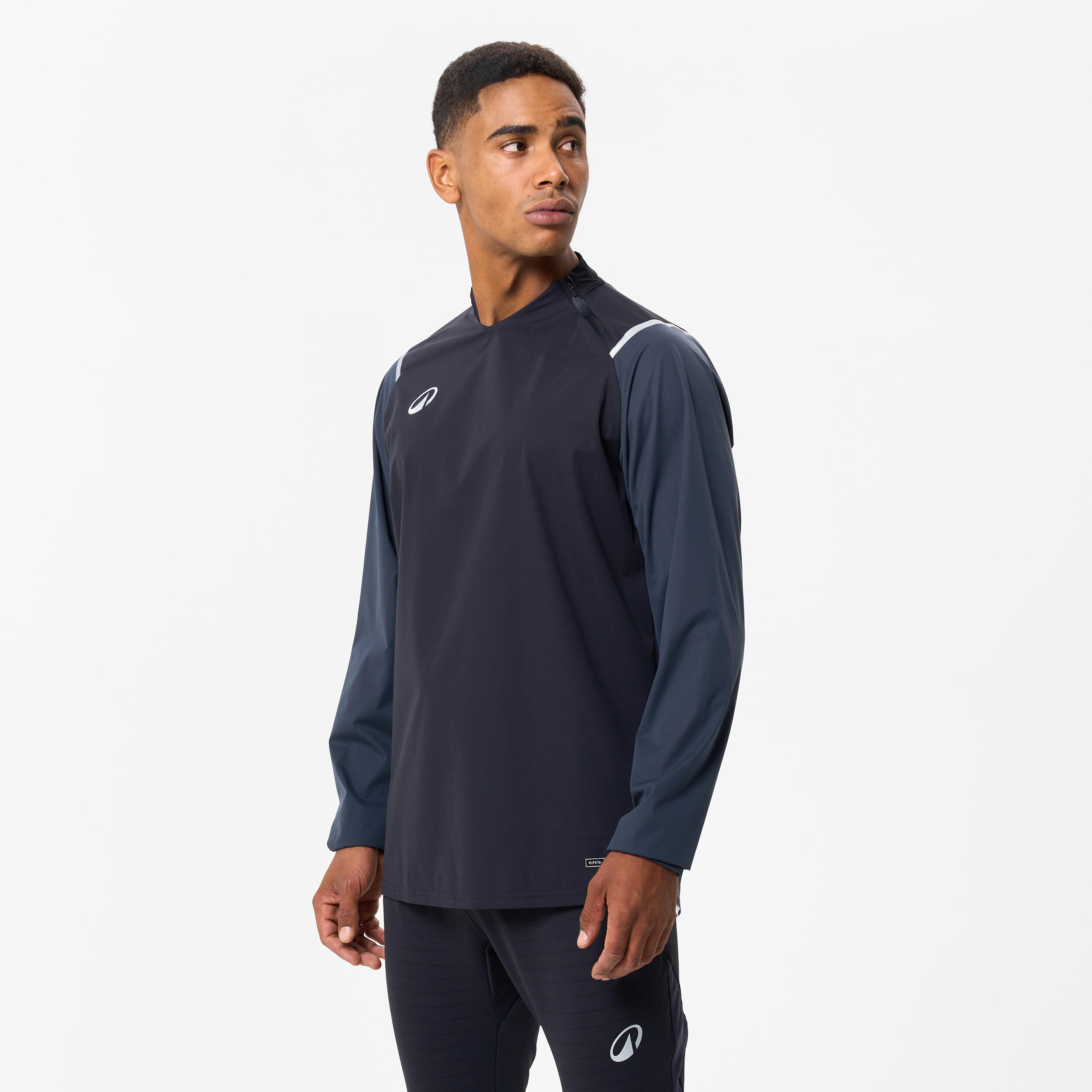 Kurtka piłkarska dla dorosłych Kipsta T500 chroniąca przed deszczem i wiatrem