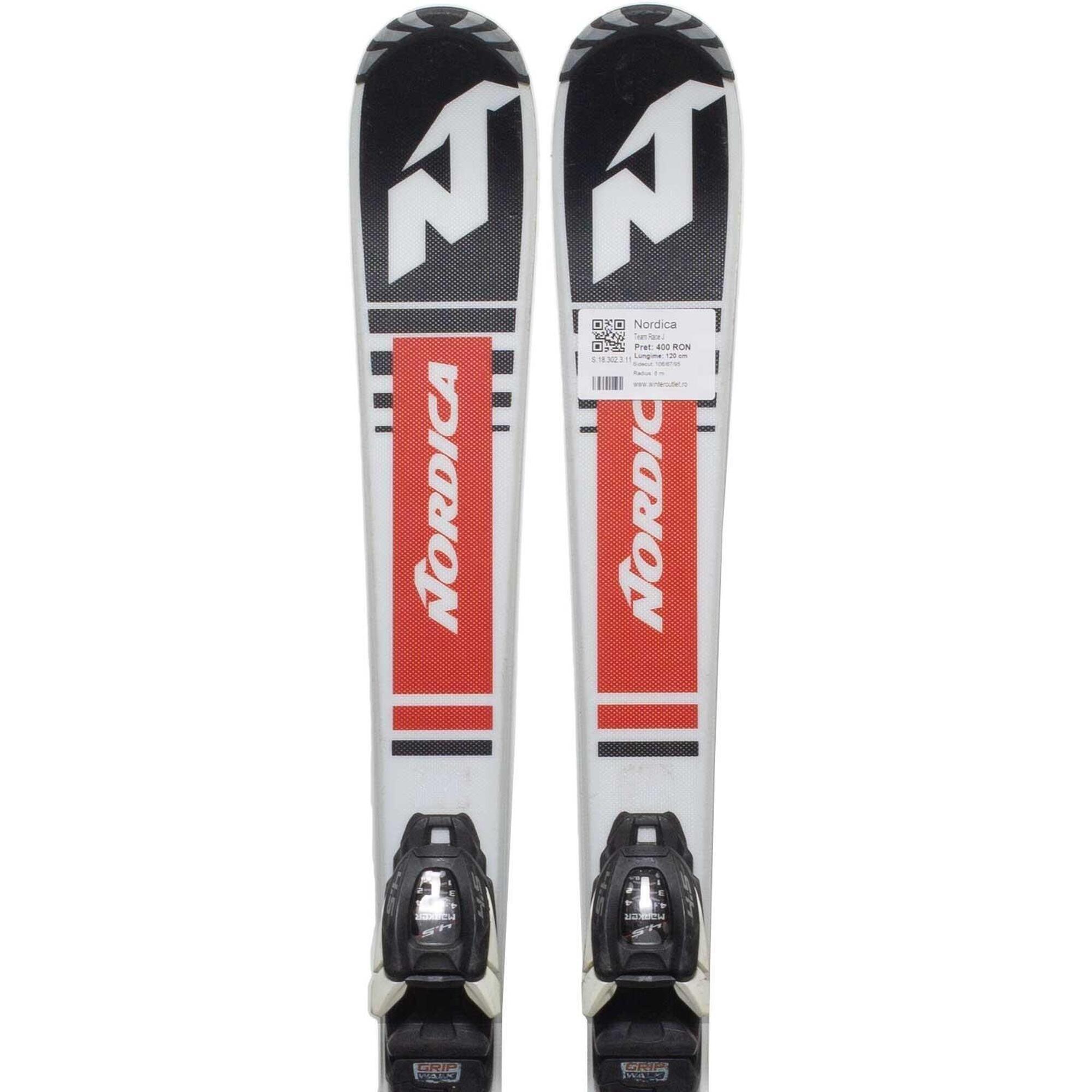 Second Life- Narty NORDICA Team Race J, 140 cm- Stan bardzo dobry