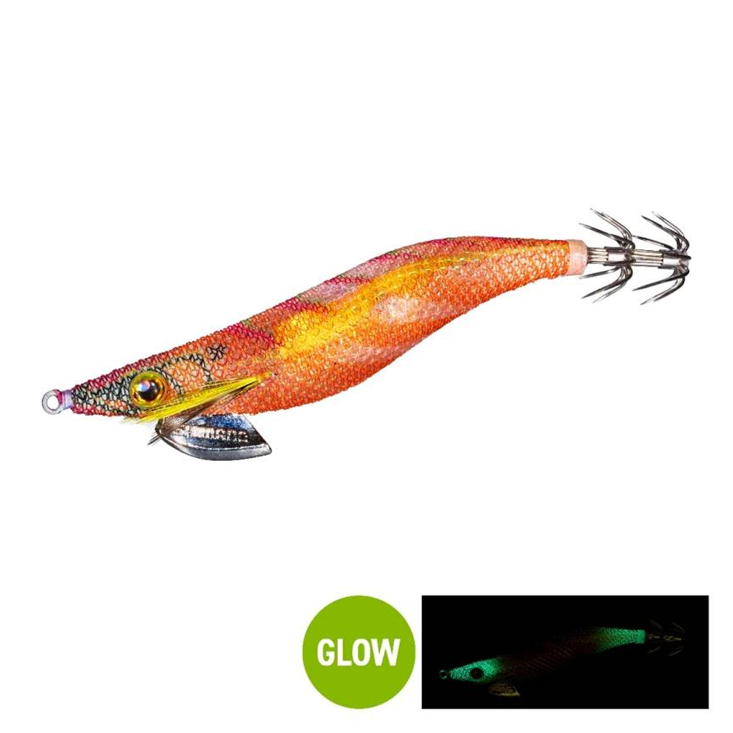 Wobler na kalmary Sephia Clinch Flash Boost Rattle 3,0 Orange Glow