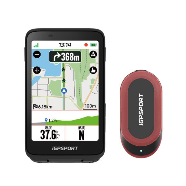 Licznik GPS iGPSPORT BiNavi + Radar SR Mini