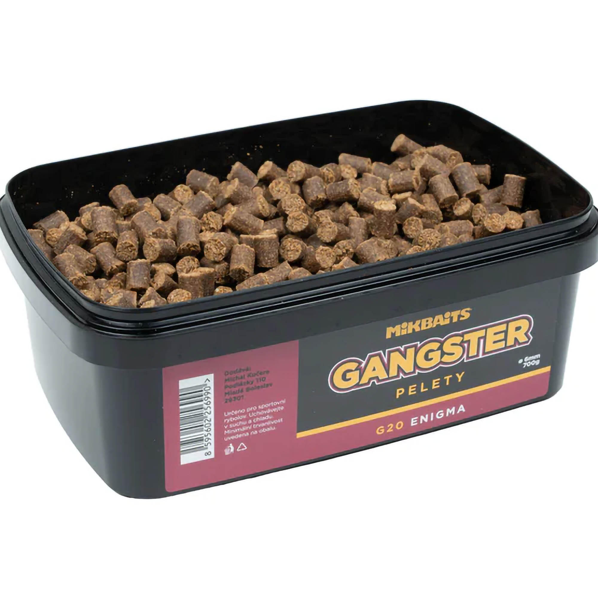 Pellet Zanętowy Mikbaits Gangster Pellets G20 Enigma 6Mm 700G