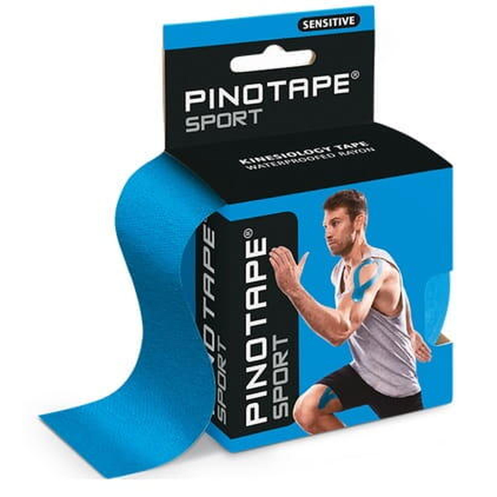 Pinotape Sport taśmy kinezjologiczne Sensitive 5cm x 5m dla wrażliwej skóry