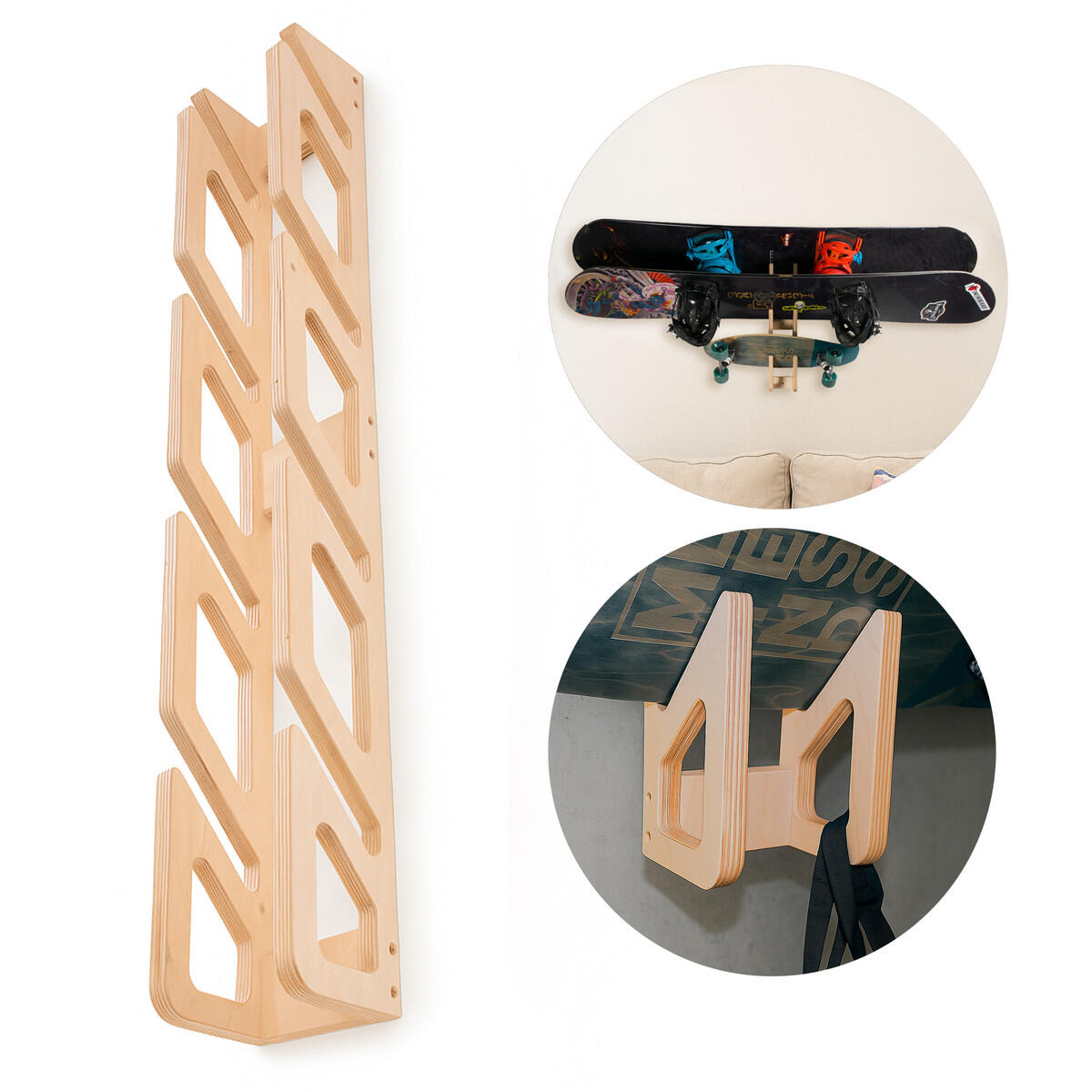 Wieszak John Paddle SKATE 4 na 4 deski