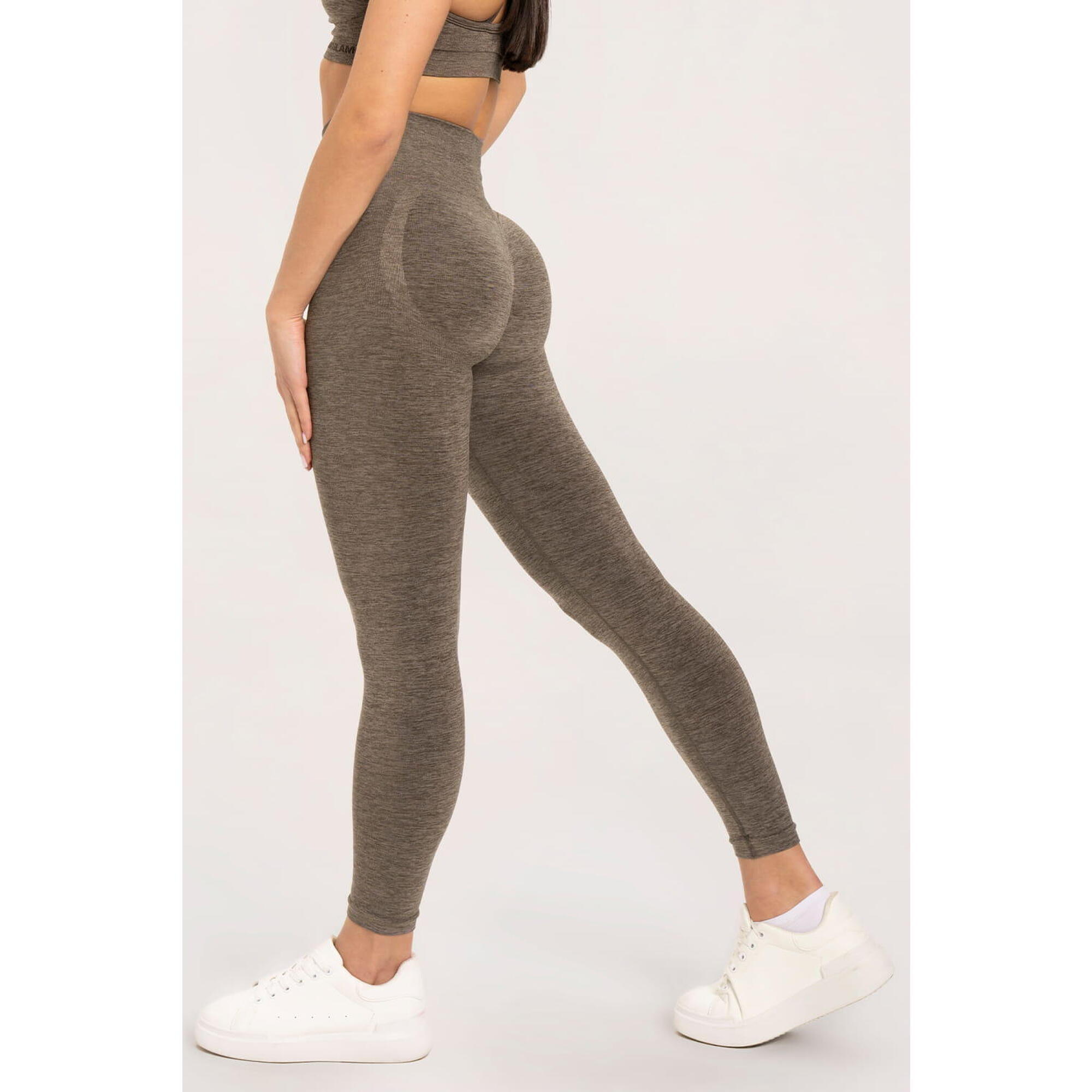 Legginsy fitness damskie Gym Glamour seamless push up