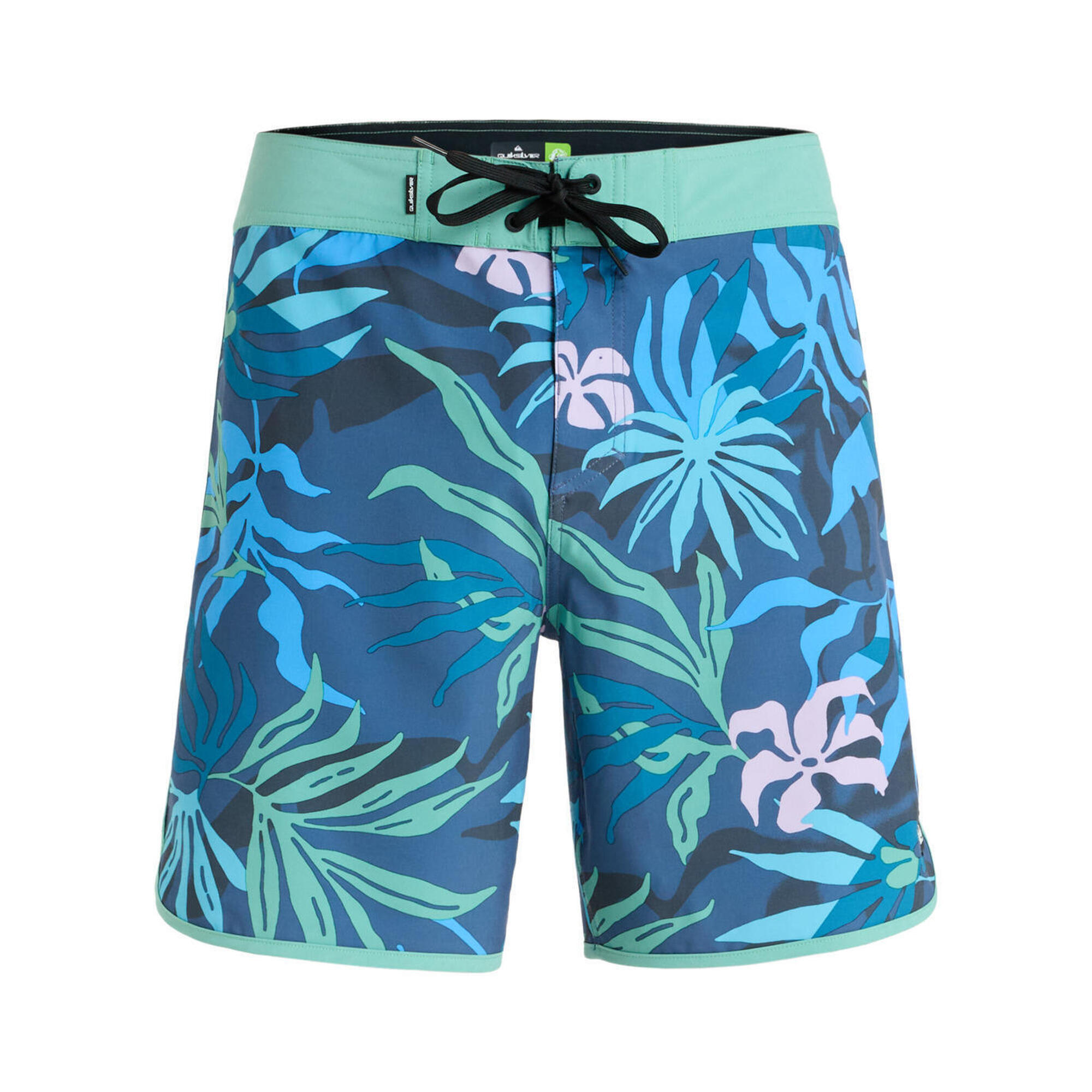 Spodenki boardshort dla Mężczyzn SURFSILK SCALLOP 18" Niebieski