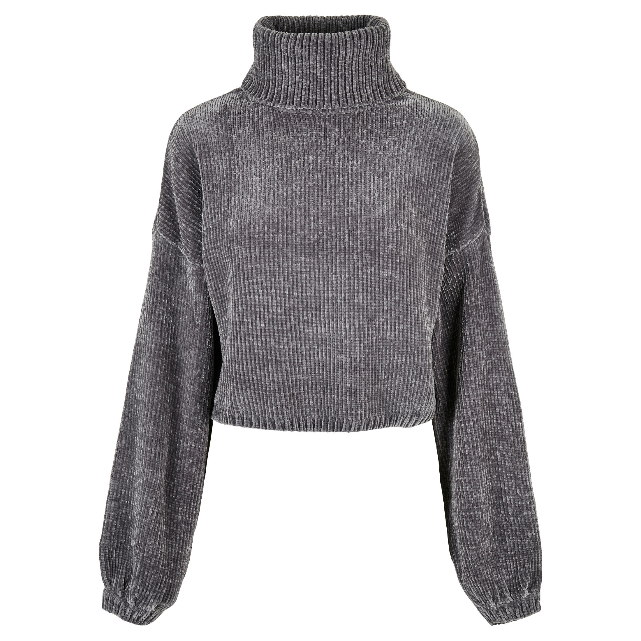 Bluza damska z golfem Urban Classics chenille (GT)