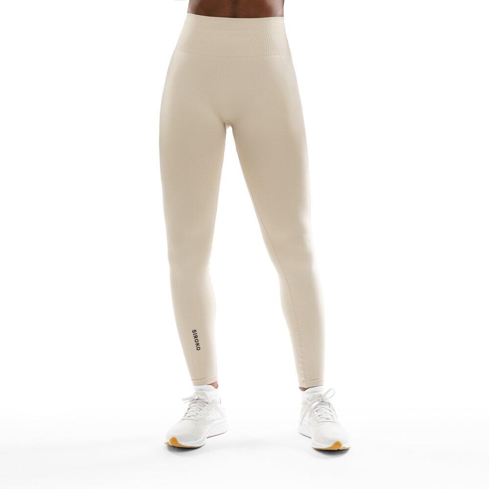 Damskie bezszwowe legginsy sportowe Fitness Siroko Fearless