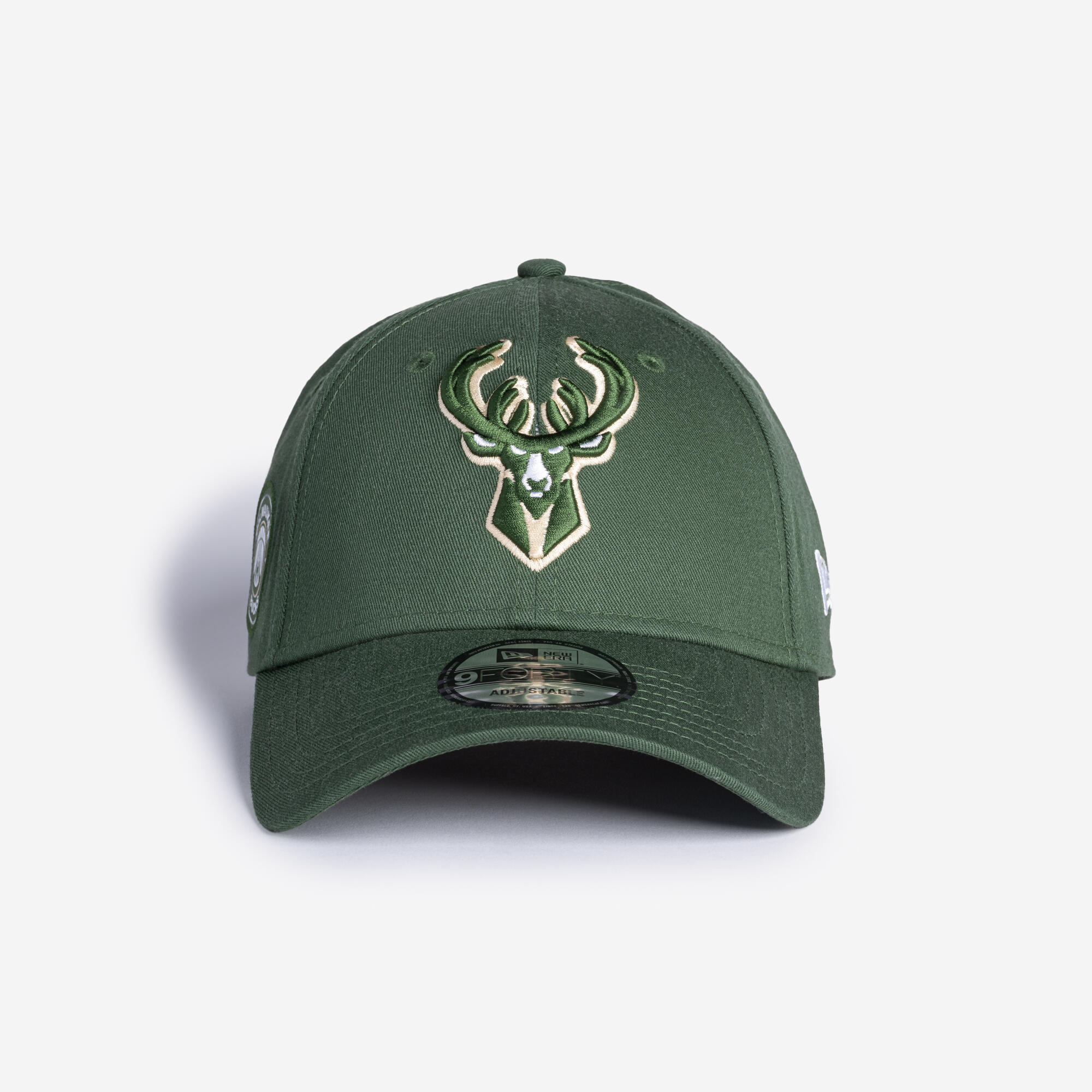 Czapka z daszkiem do koszykówki NBA New Era Milwaukee Bucks