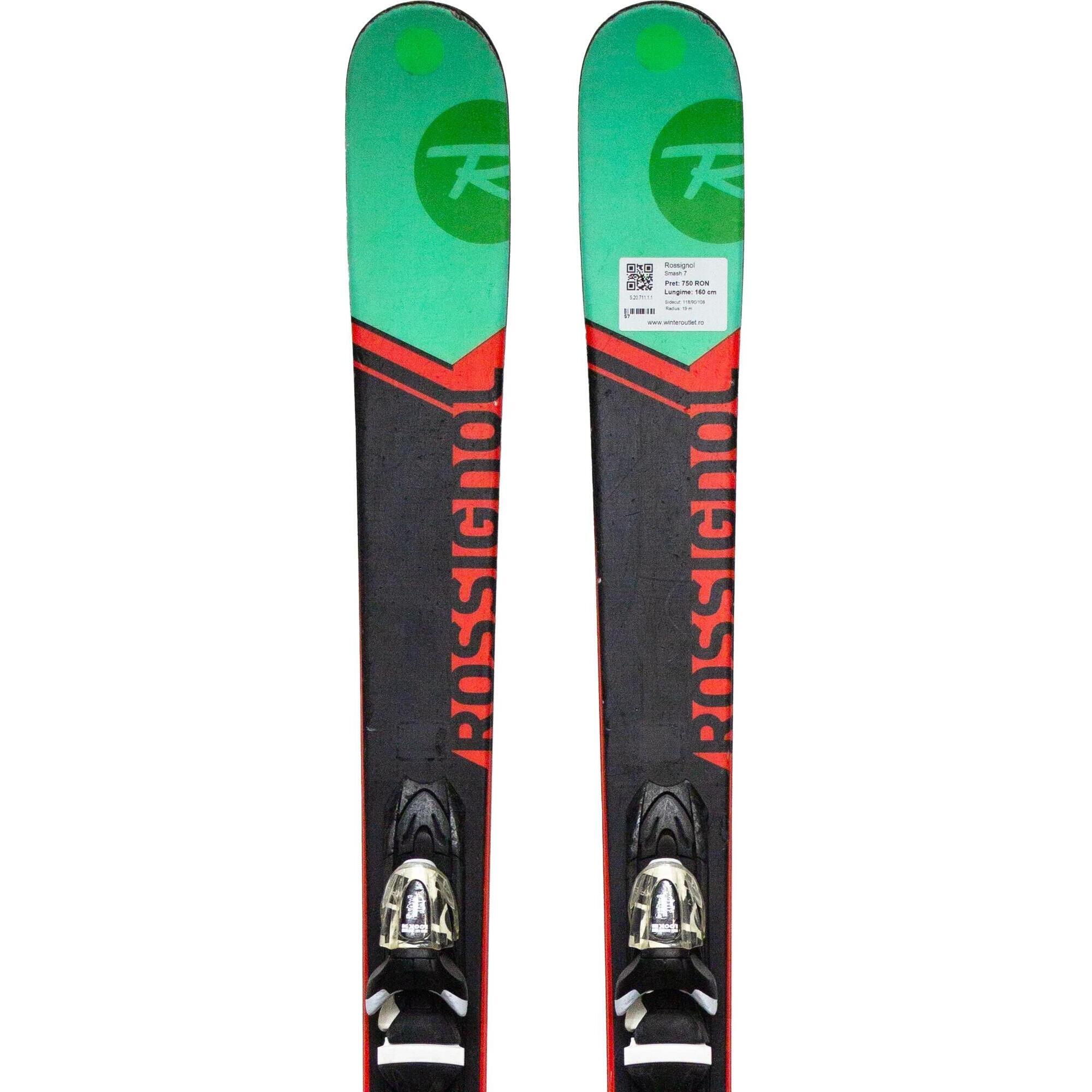Second Life- Narty ROSSIGNOL Smash 7, 160 cm- Stan dobry