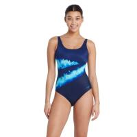 Zoggs Digital Regulowany Strój Kąpielowy Z Wycięciem W Plecach – Rozmiar 32