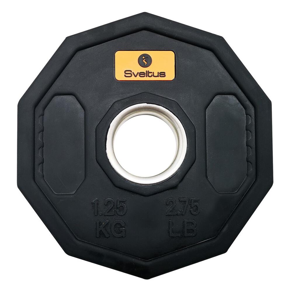 Obciążenie bumperowe olimpijskie Sveltus Starting Olympic 1,25 kg
