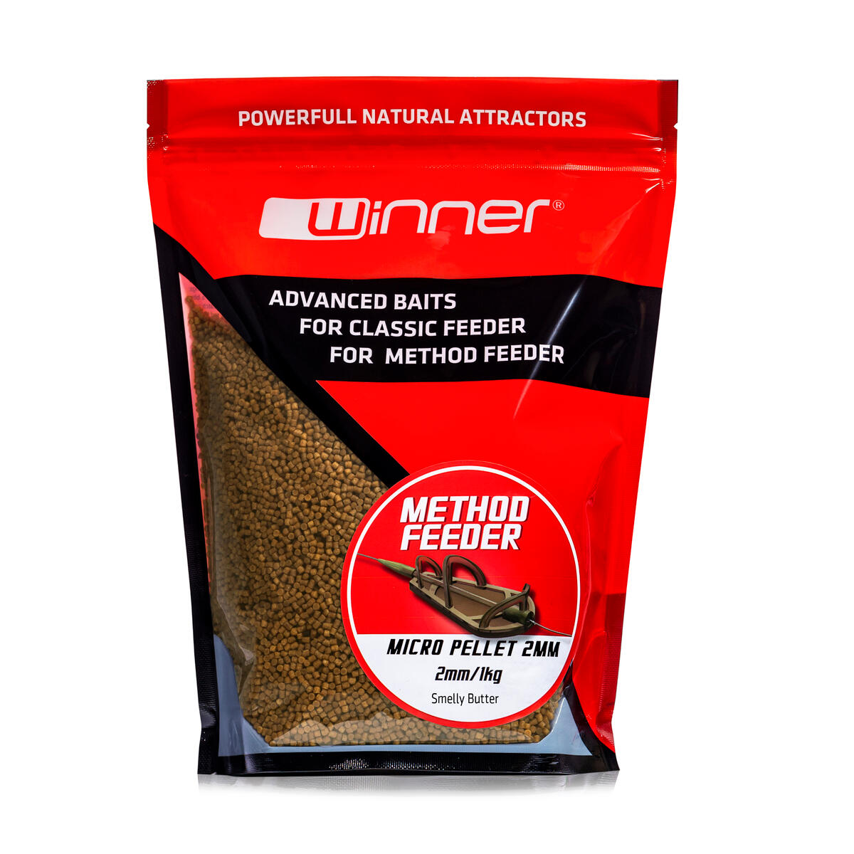Pellet do Method /Feeder Winner 2mm/1kg - Śmierdzące Masło