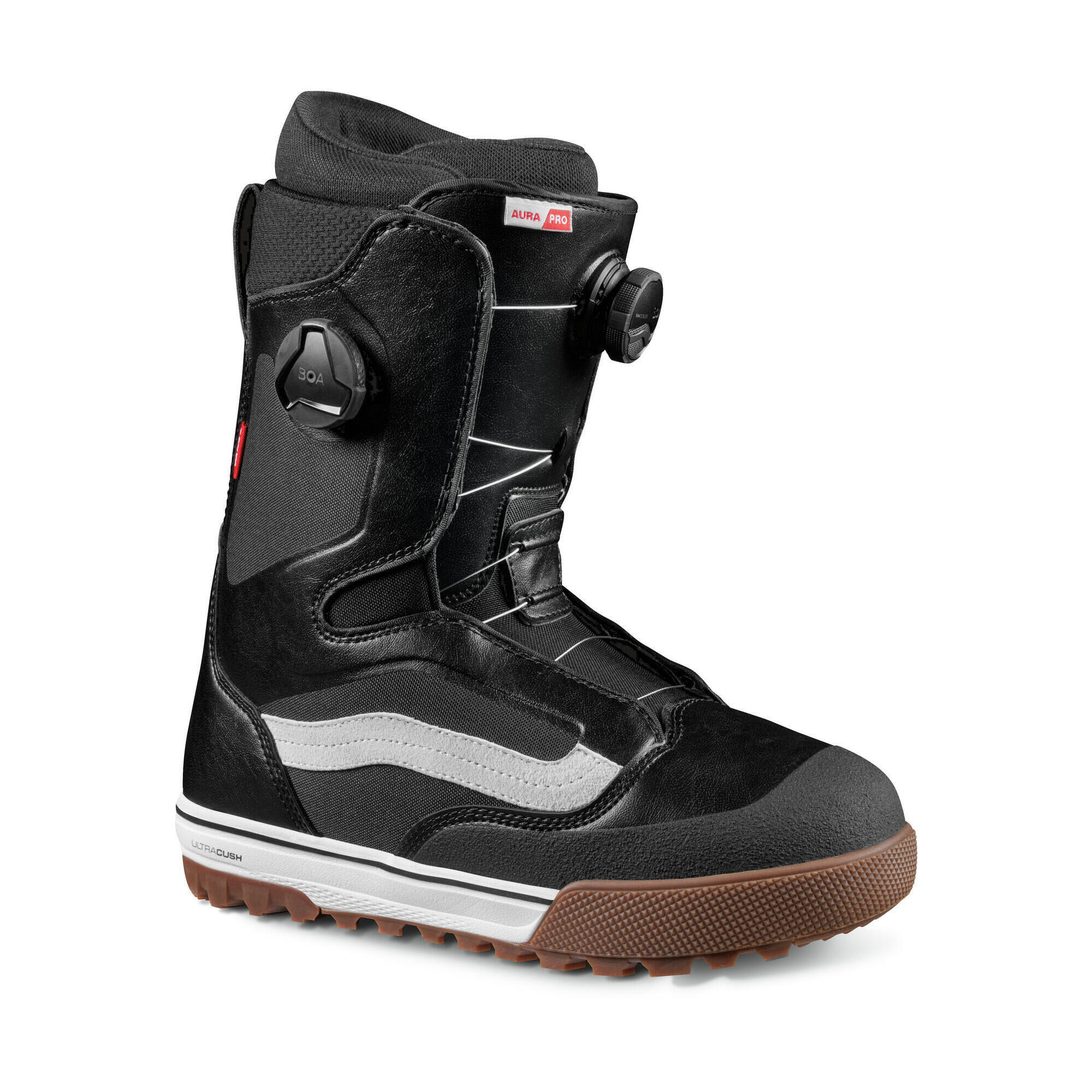 Sporty zimowe Buty Vans Aura OG Buty Snowboardowe - Czarny/Biały - 44