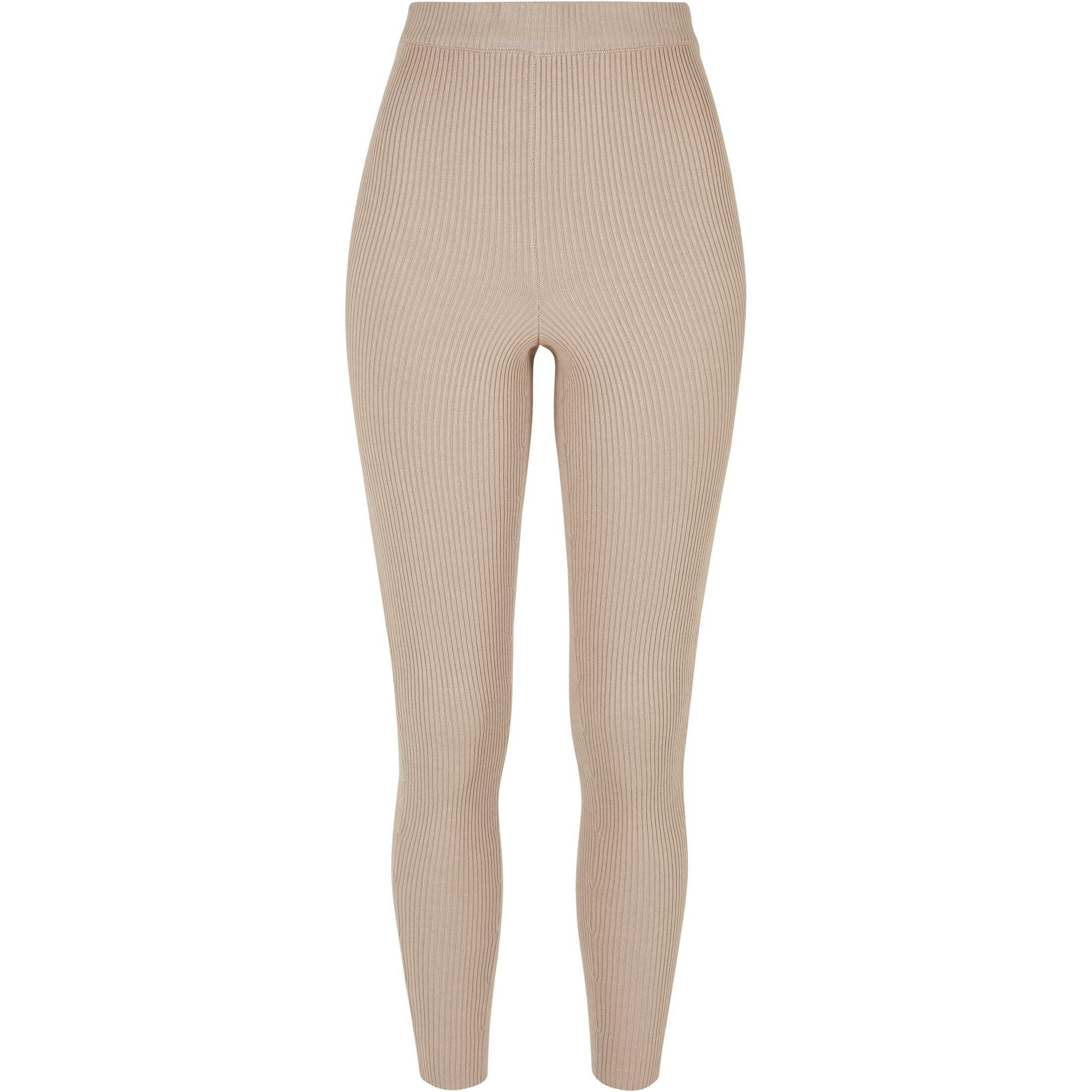 Legginsy damskie Urban Classics Rib Knit GT