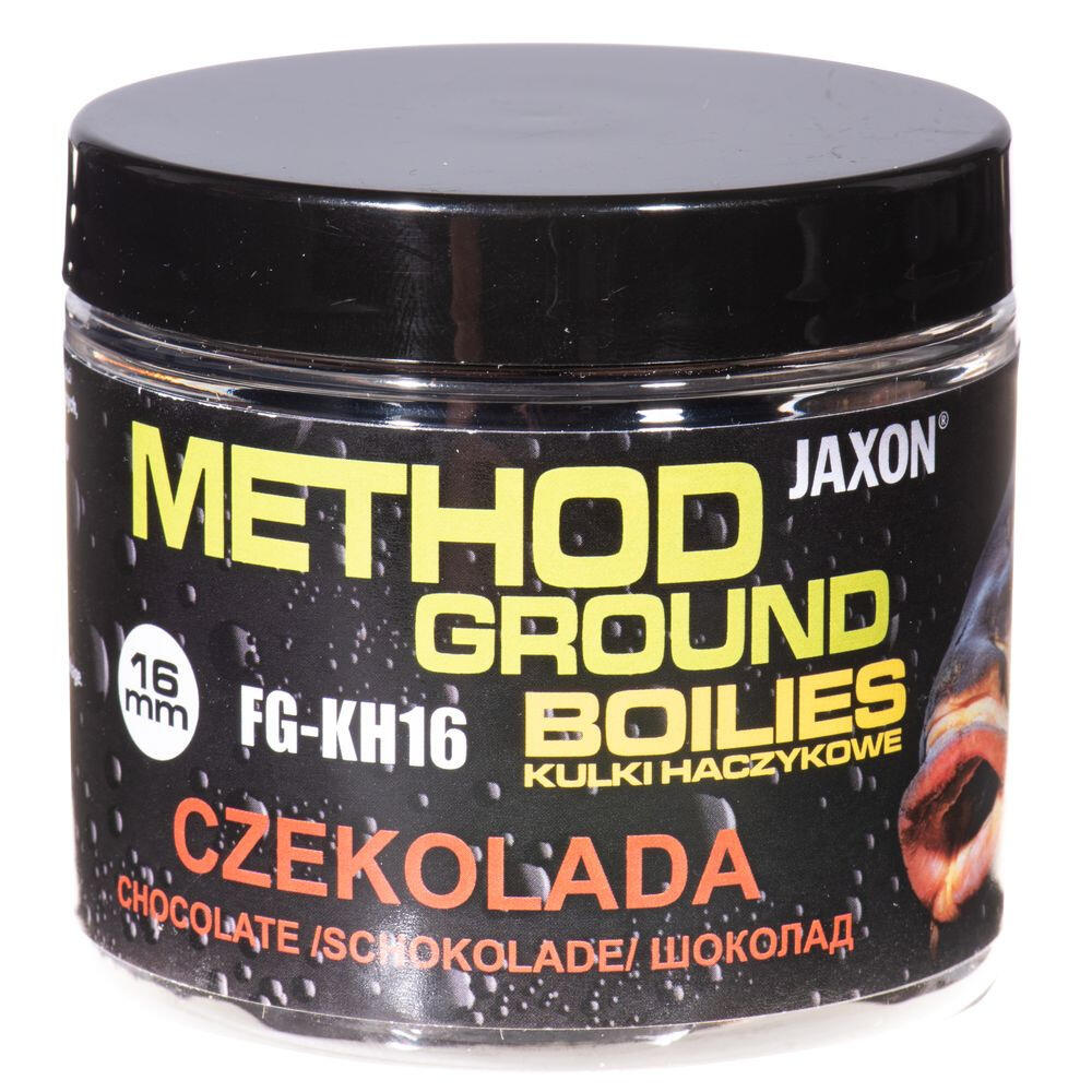 Kulki Jaxon Method Ground Czekolada 16mm 100g