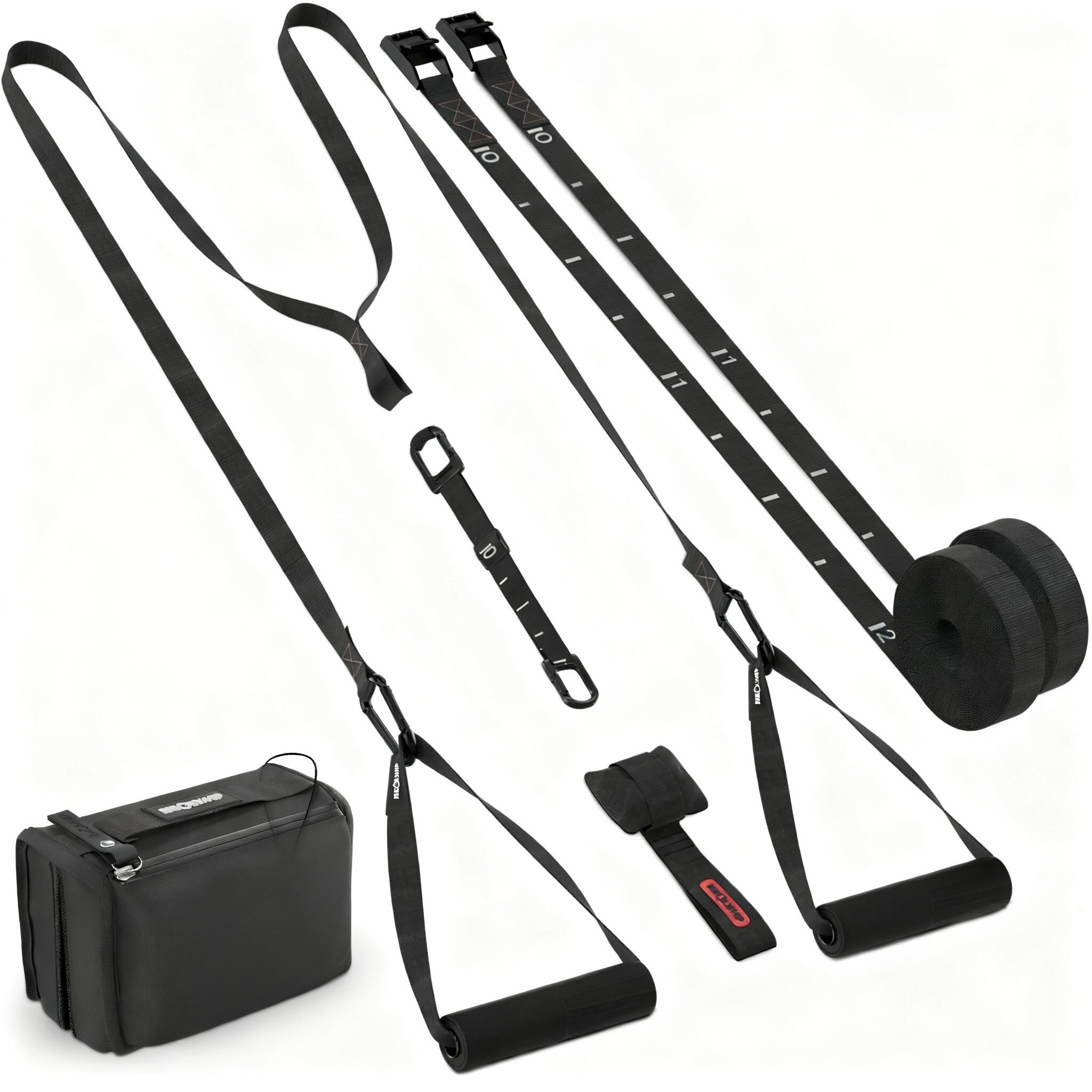 Regulowany Trener Linowy z Kotwą – Zestaw Treningu Całego Ciała