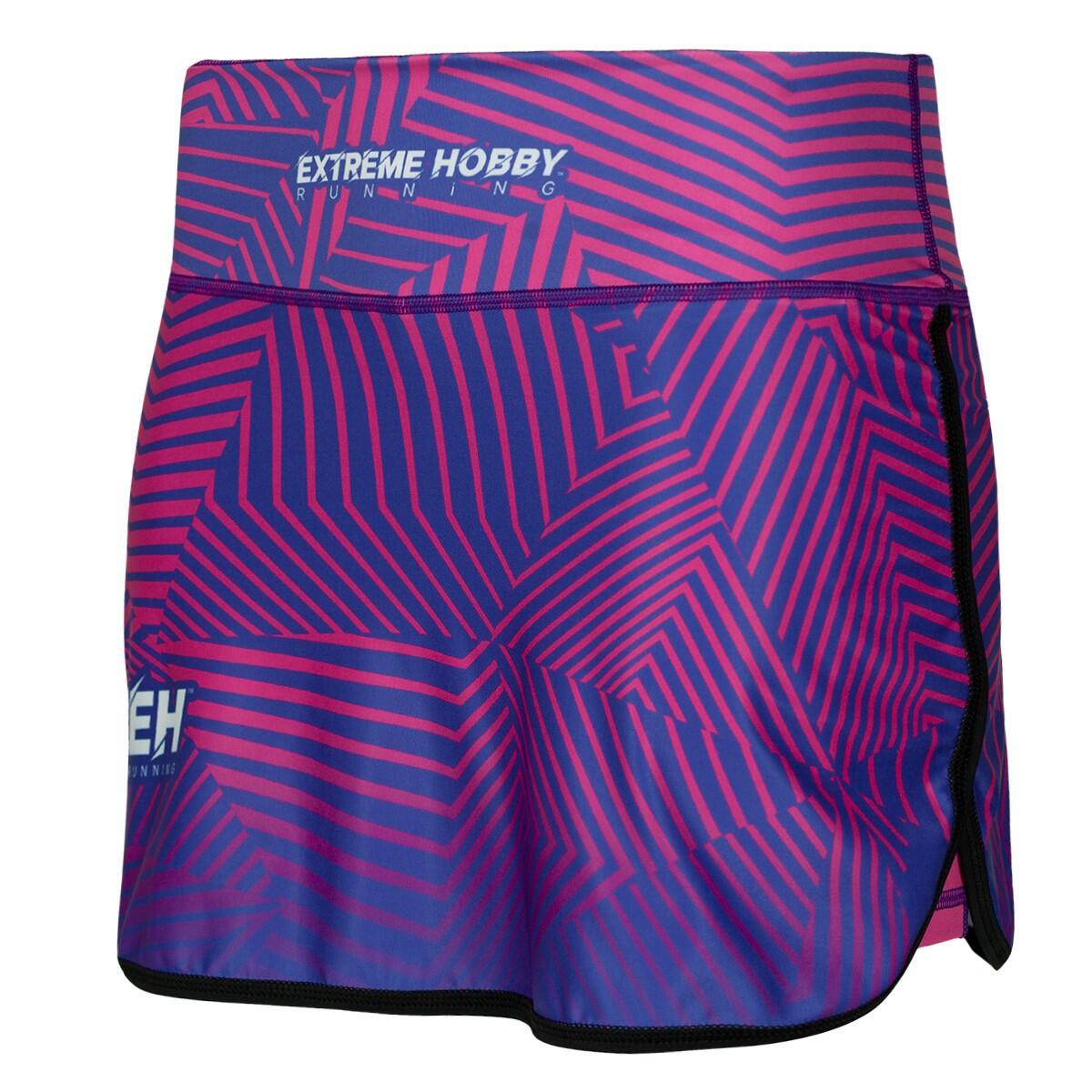 Spódniczka ze spodenkami do biegania damska EXTREME HOBBY CALEIDOSCOPE